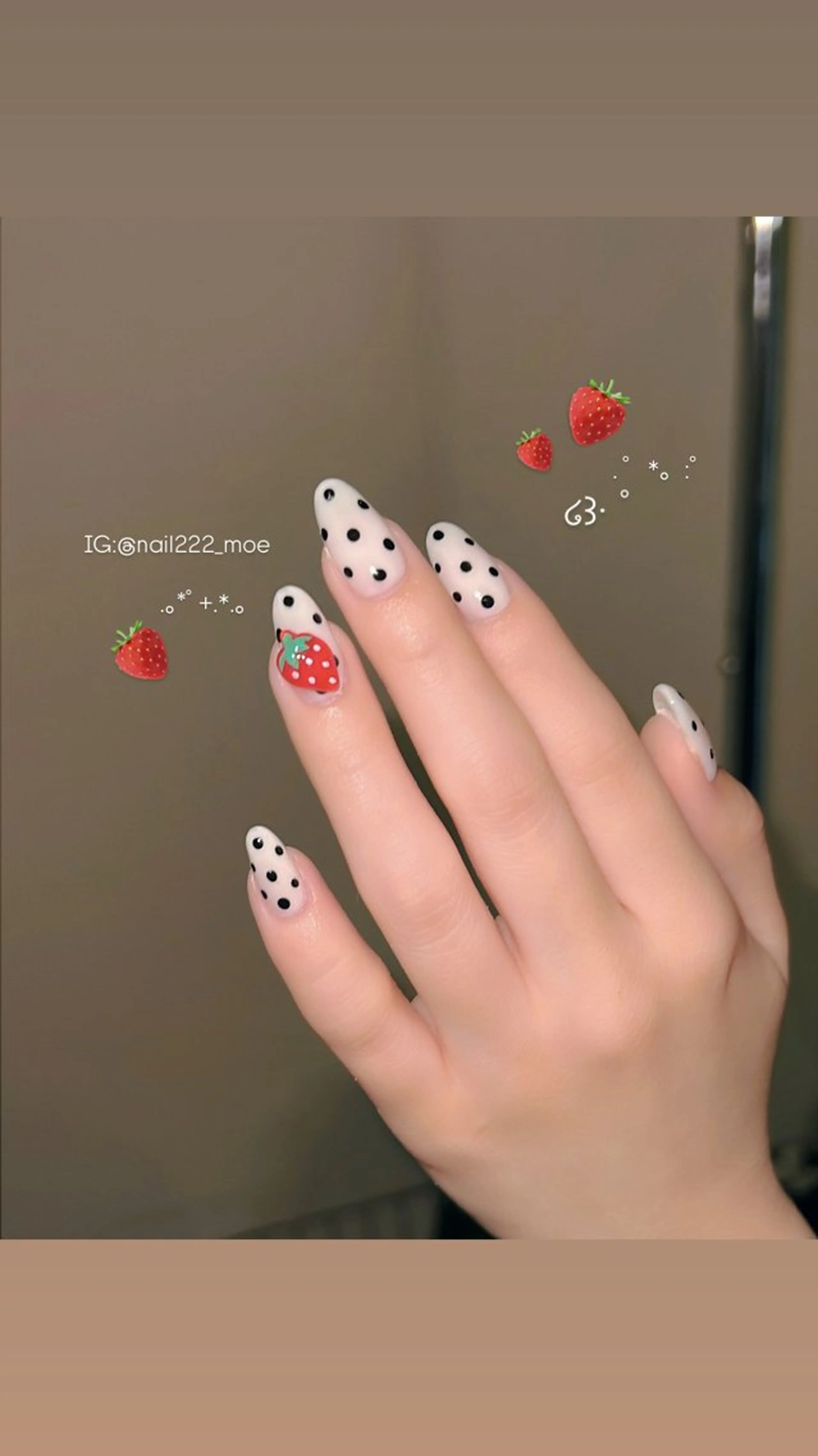 ネイル ハンドネイル ⟡.*222⋰˚☆ MöEのネイルデザイン