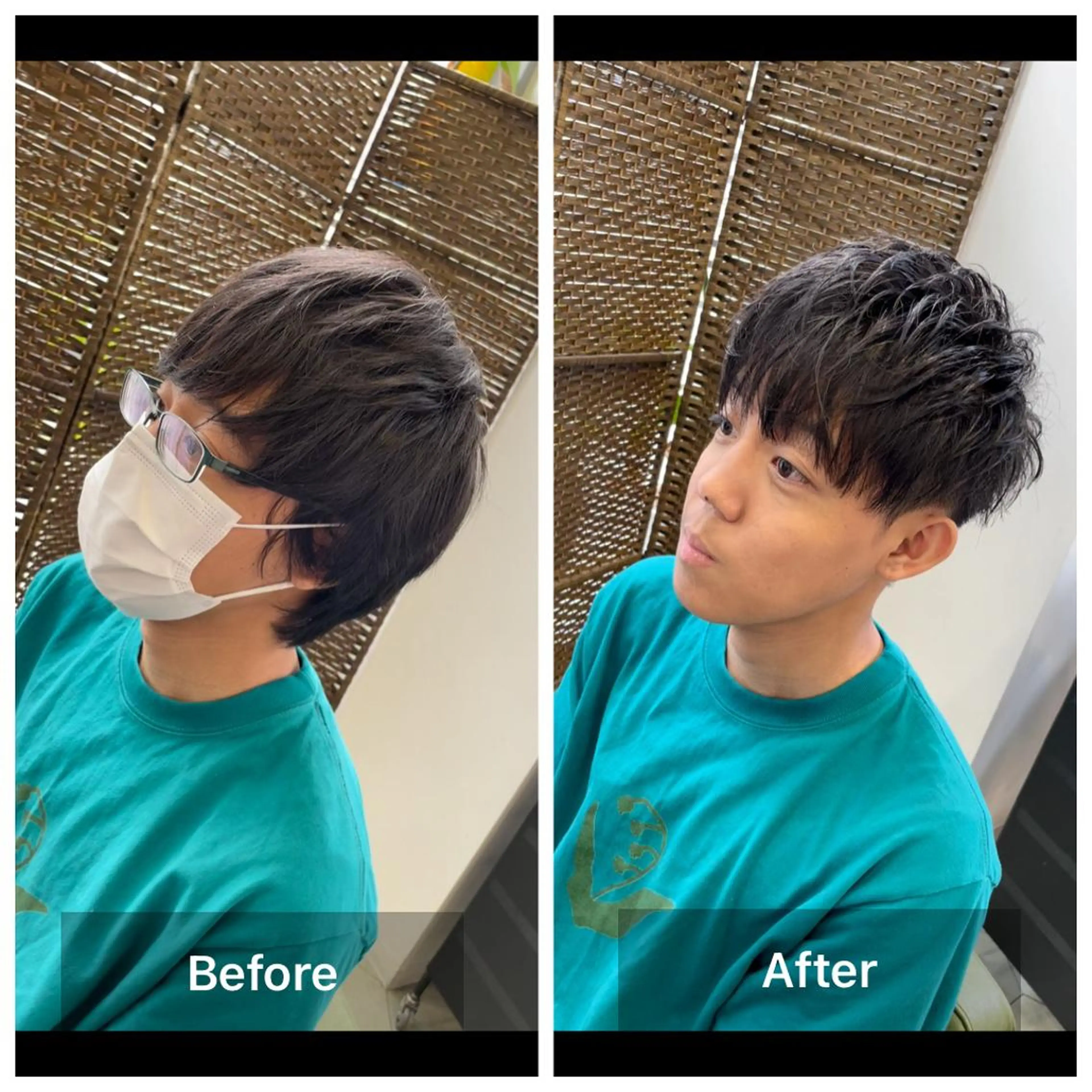 ショート メンズ カット share salon　SCENA所属・堤太志 メンズパーマ特化のヘアスタイル