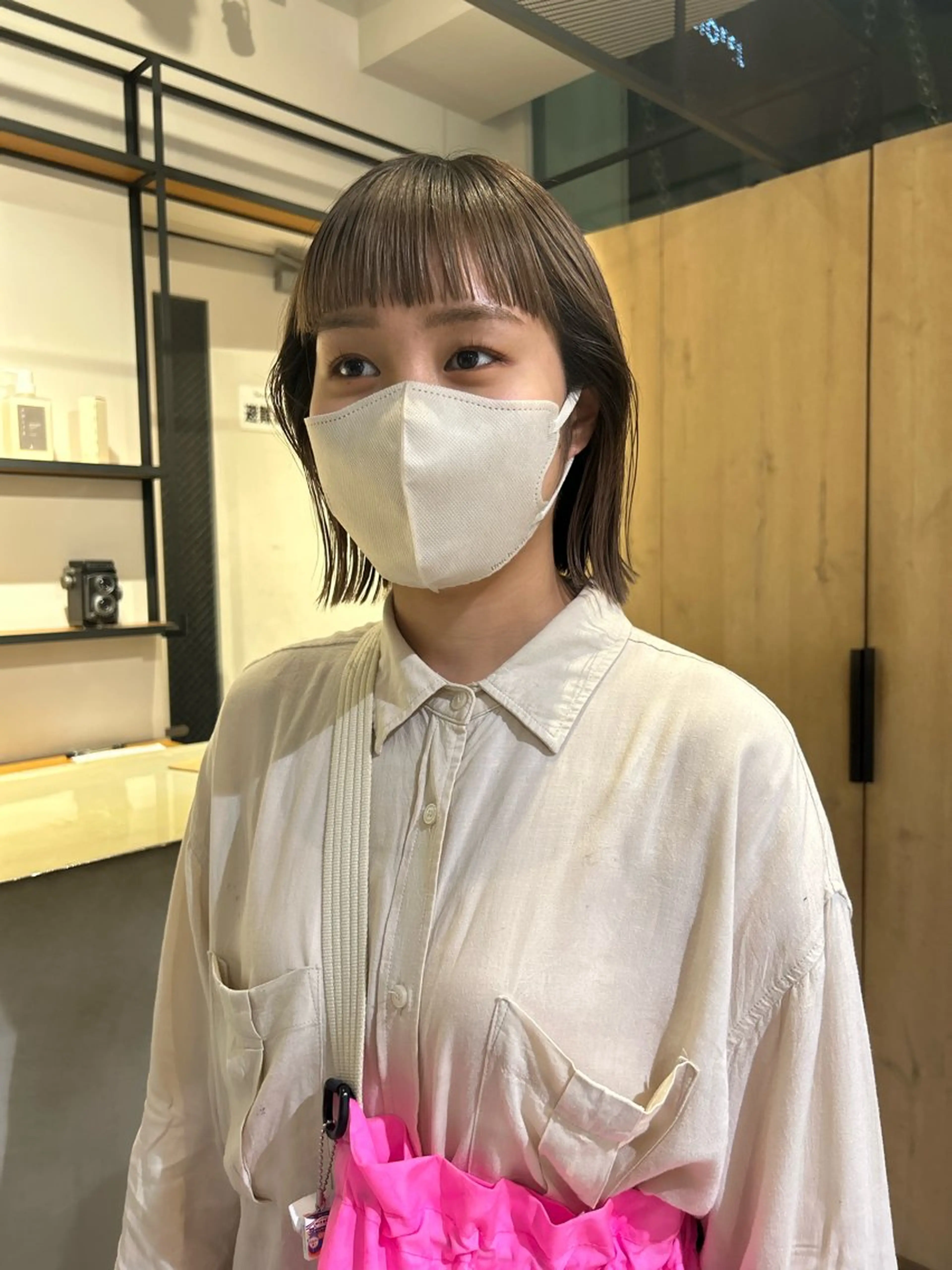ショート 津葉井 麗奈のヘアスタイル