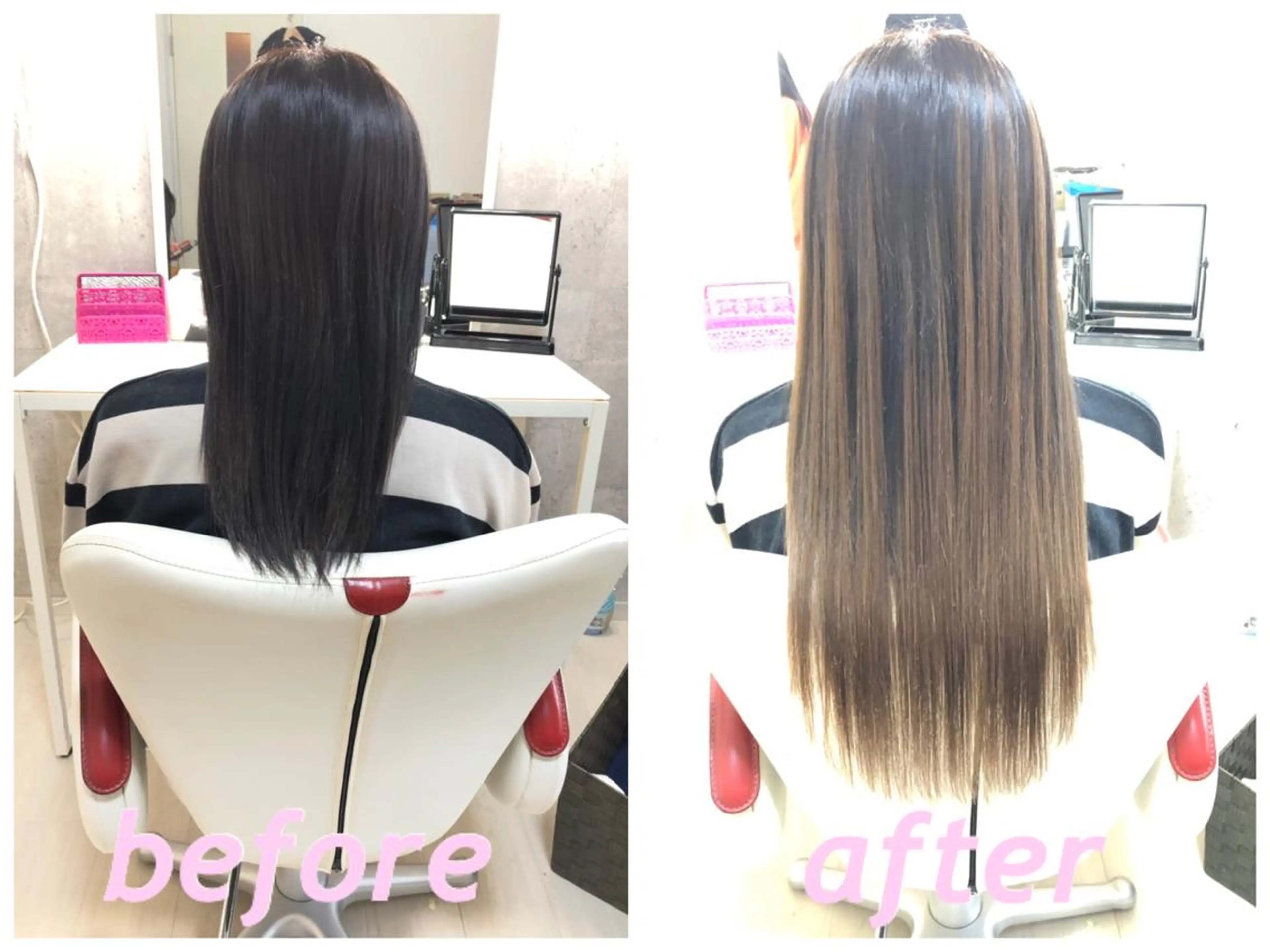 ロング エクステ ドレスアップ心斎橋店所属・🌸ドレスアップ 心斎橋店🌸のヘアスタイル