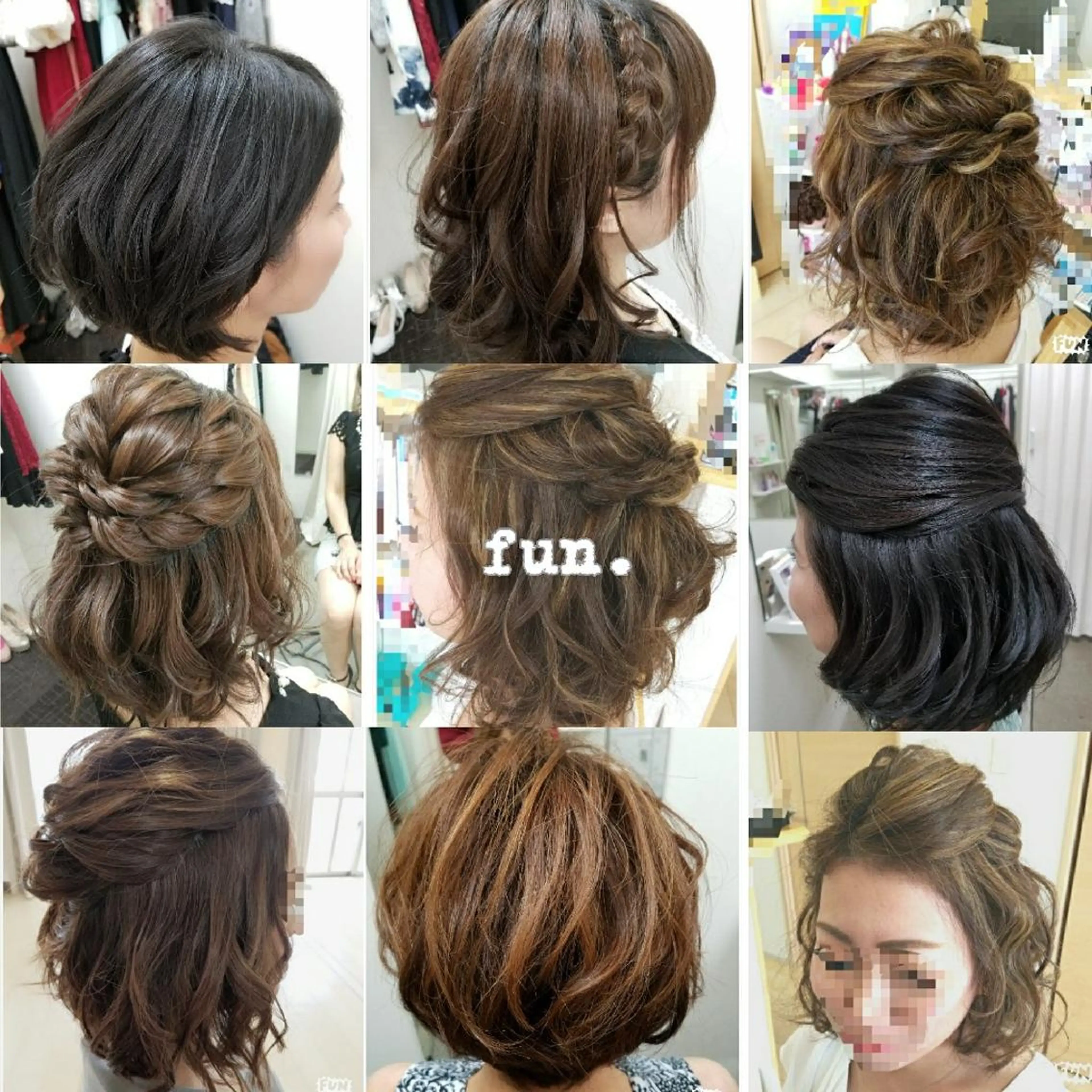 ヘアアレンジ ミディアム fun./ヘアセット /エクステ/着付のその他イメージ