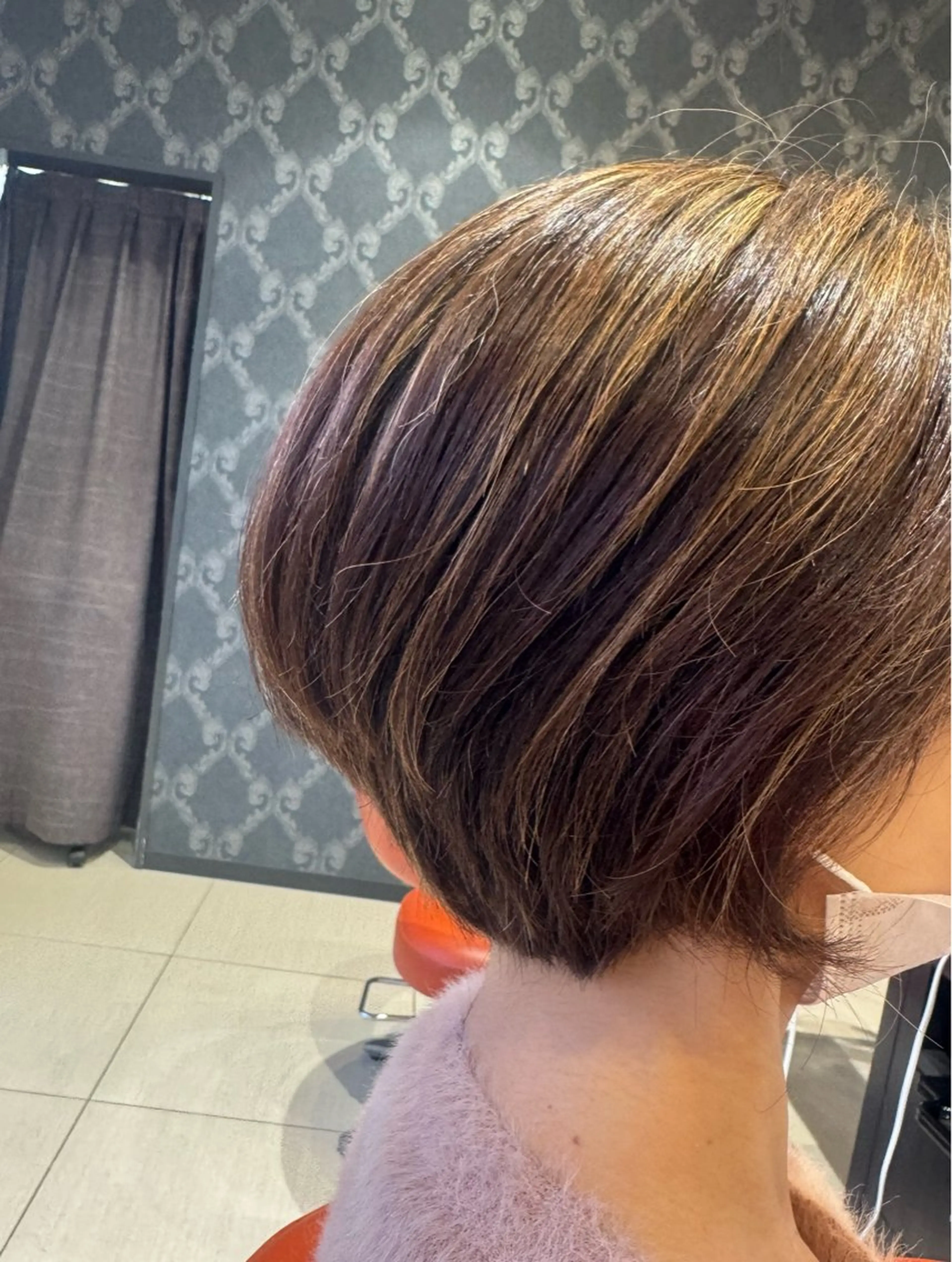 カラー 阿部 脩平のヘアスタイル