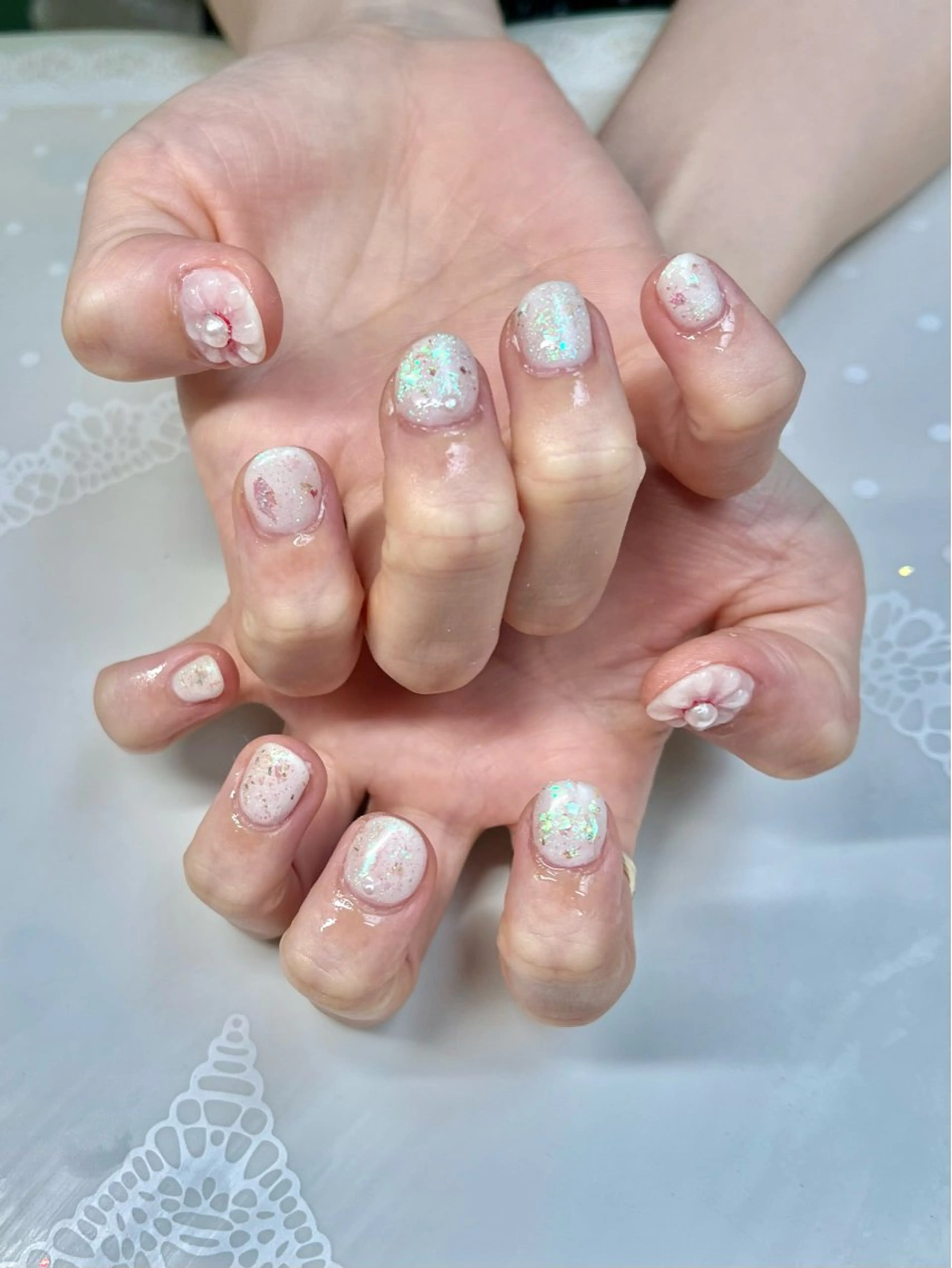 ネイル ハンドネイル 新宿ネイルサロン ジェミディローサのネイルデザイン