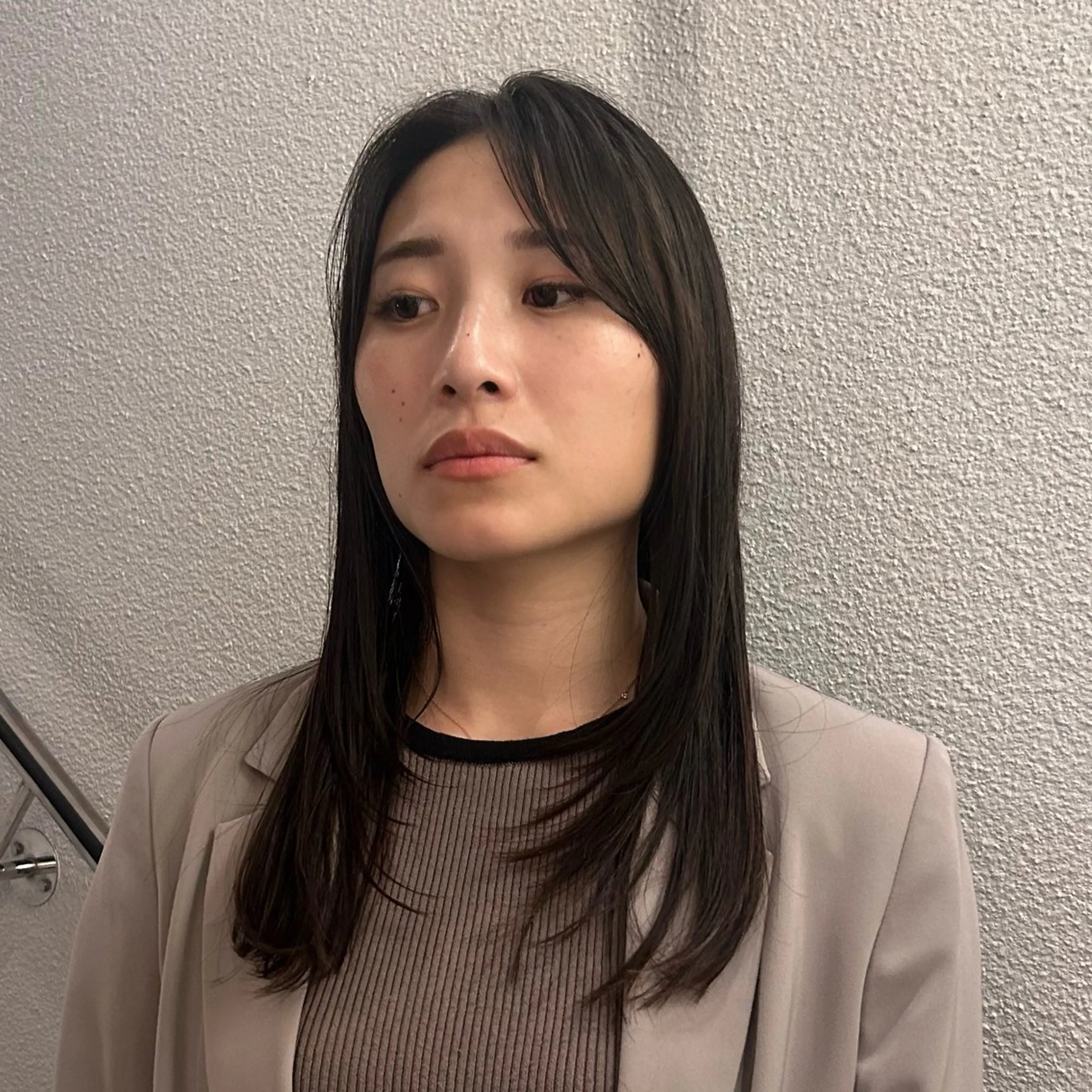 ロング カラー ロングレイヤー 顔まわりレイヤー レイヤーカット ロング 🌿ボブ パーマ高橋啓太🌿のヘアスタイル