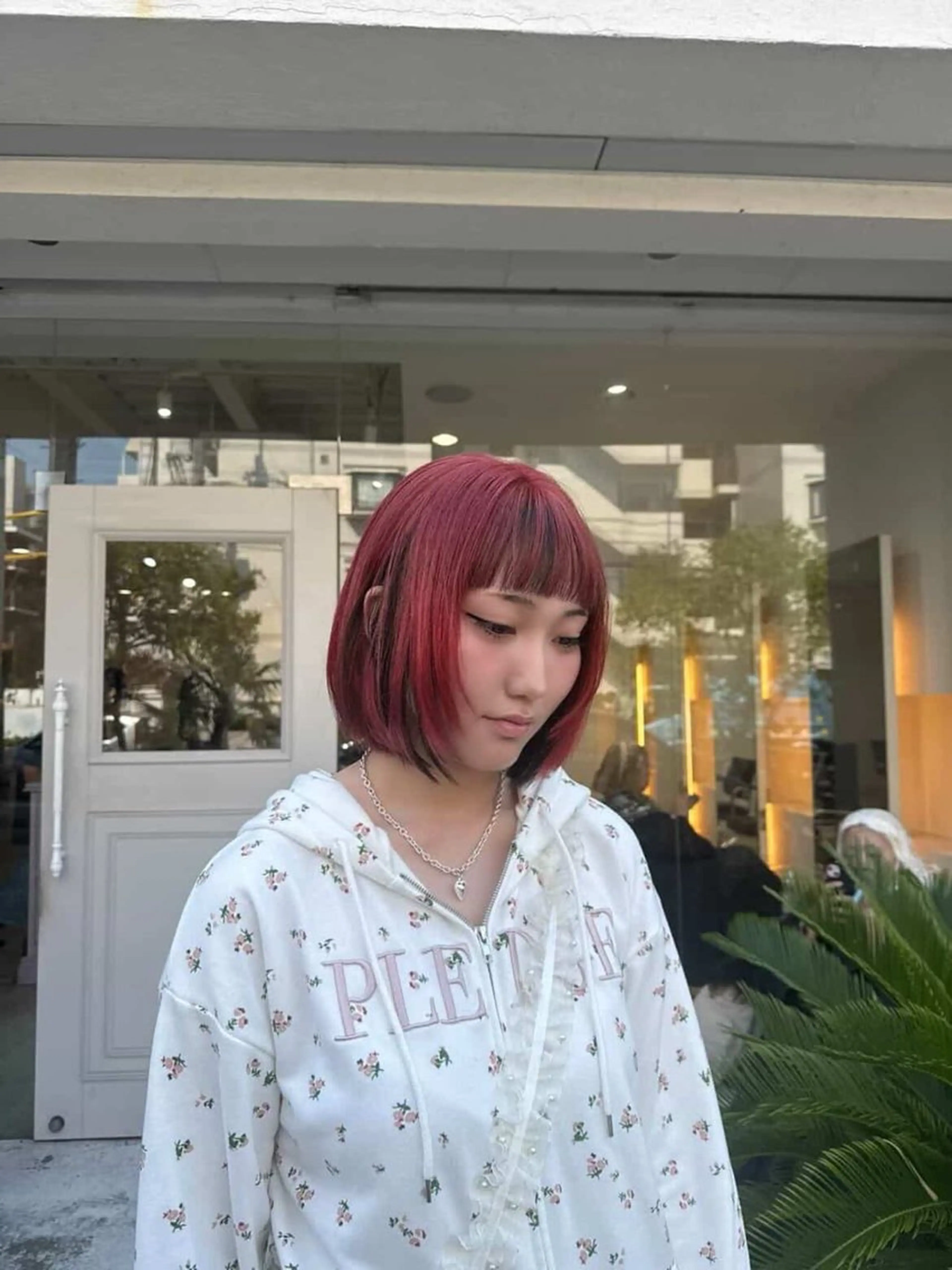 ショート カット ヘアカラー トリートメント Tidehair茨木 Riruのヘアスタイル