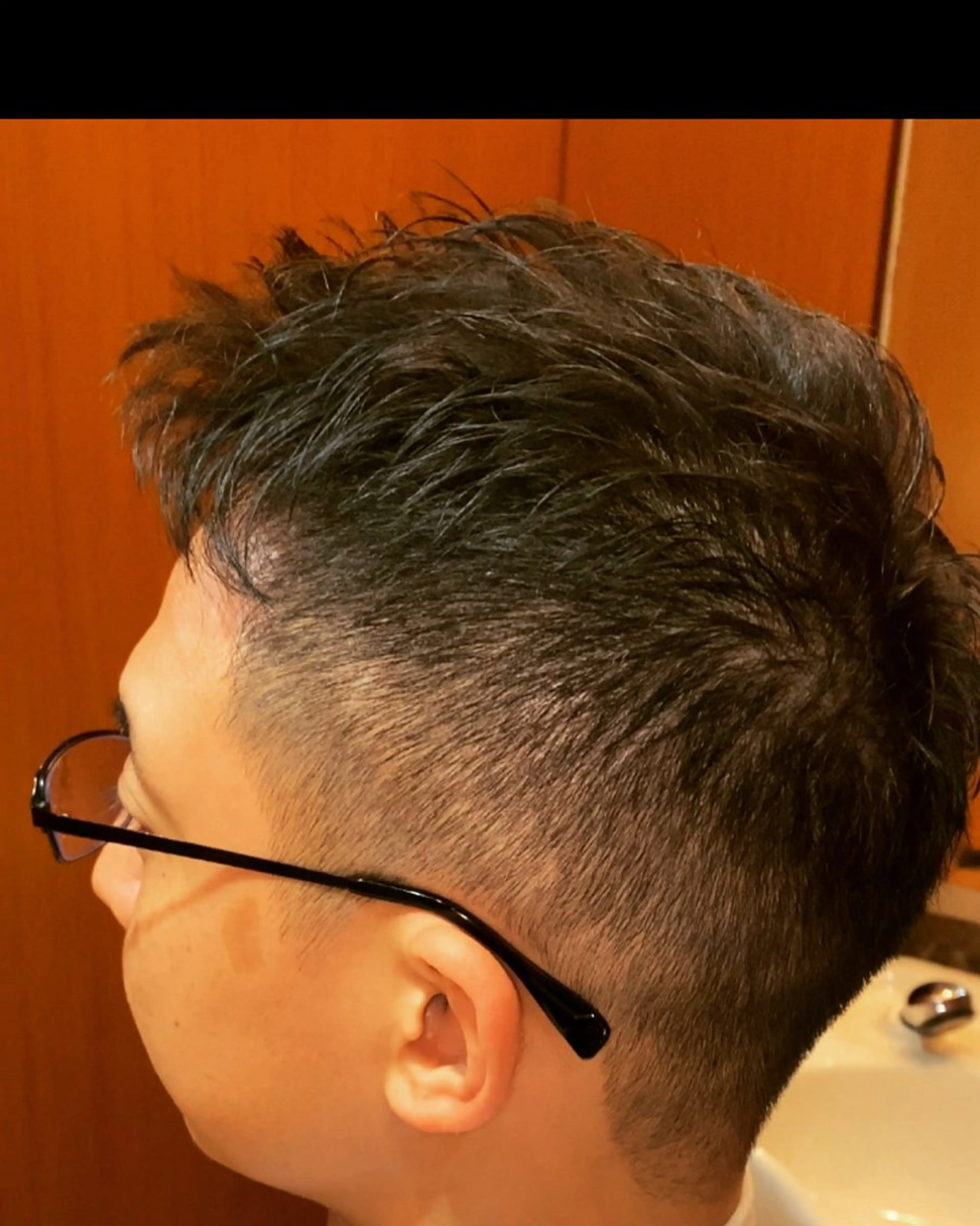 ショート 北川 竜也のヘアスタイル