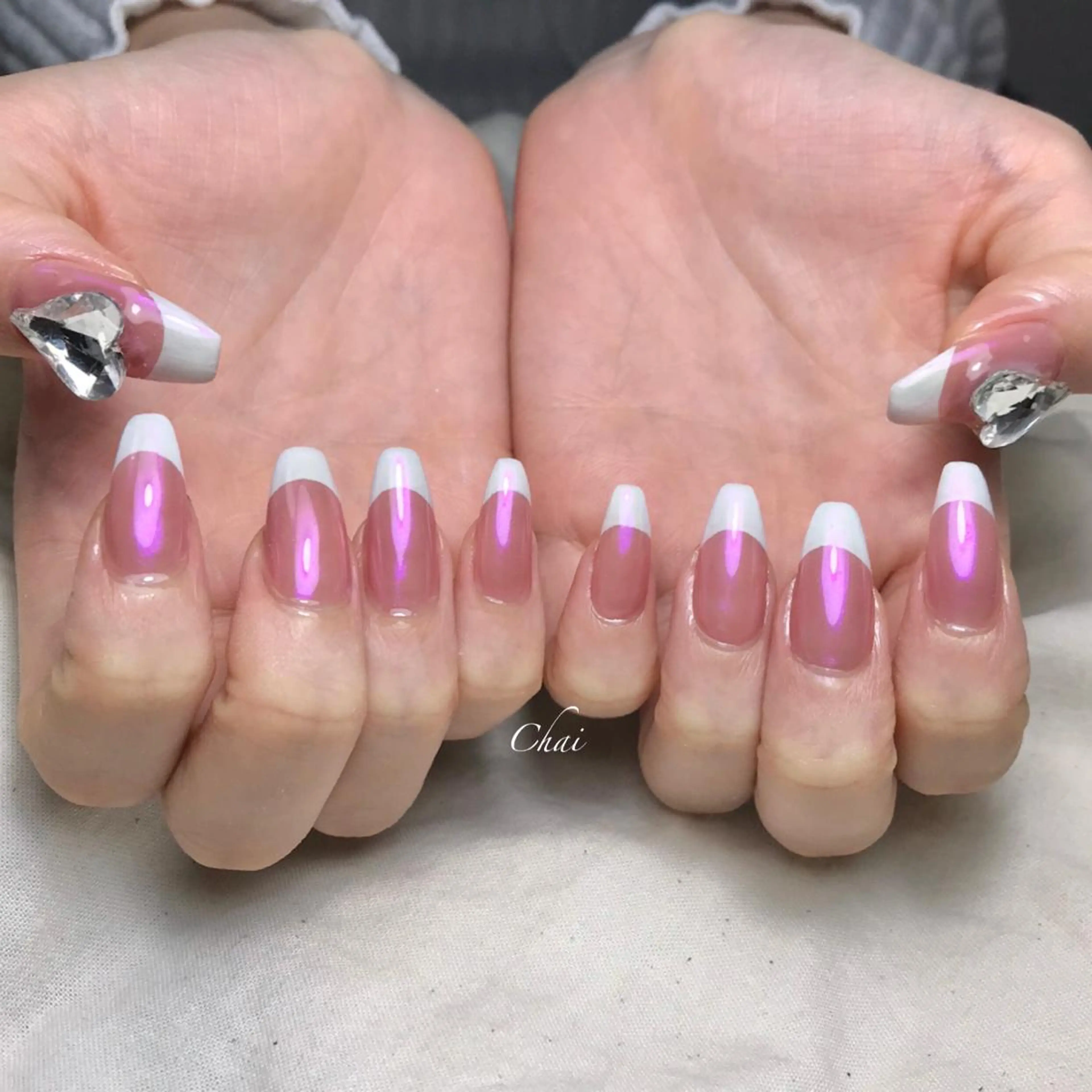 ネイル 持ち込み ハンドネイル 💅chainail _aiのネイルデザイン