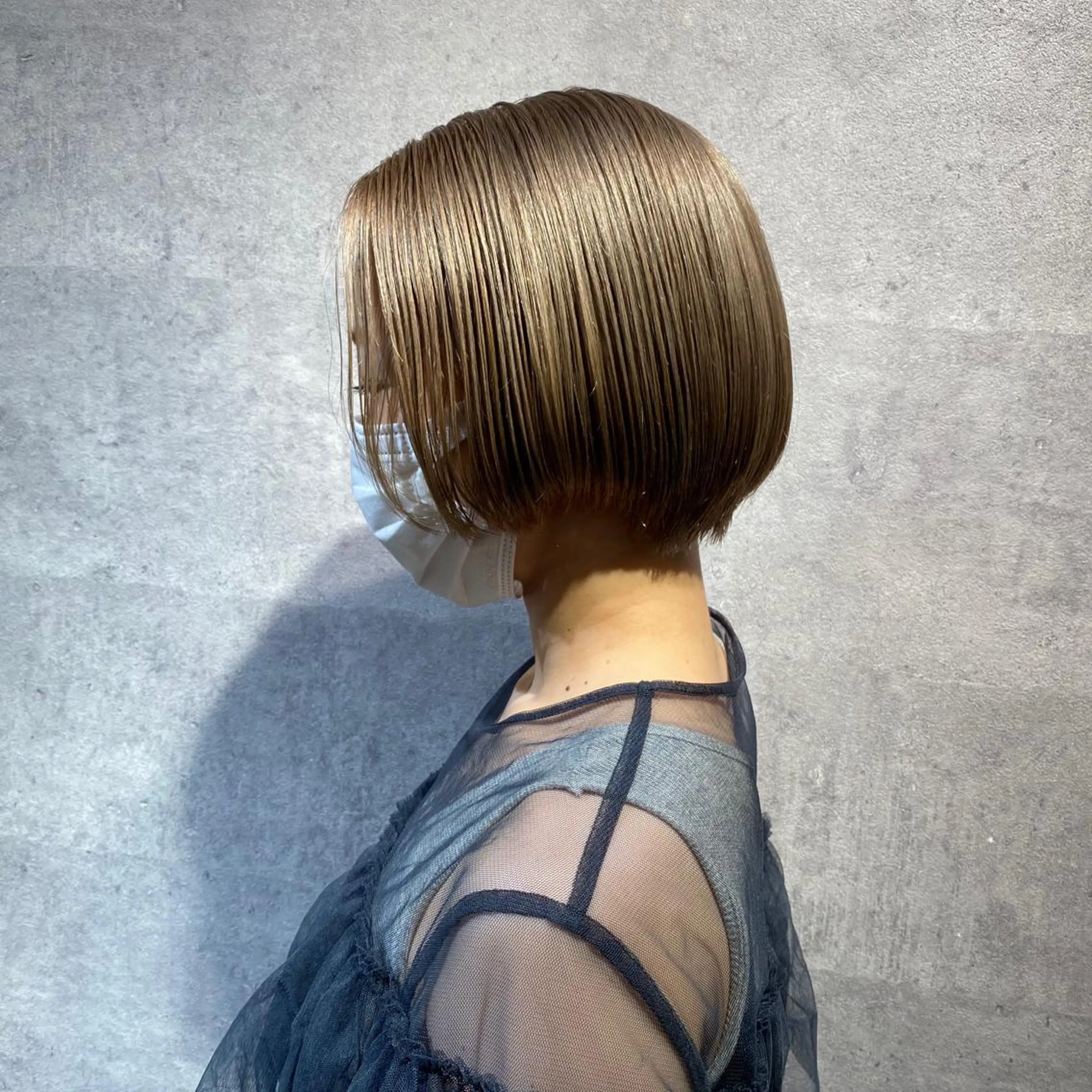 ショート カラー 𝑺𝒂𝒌𝒊 🩶マンツーマン施術のヘアスタイル