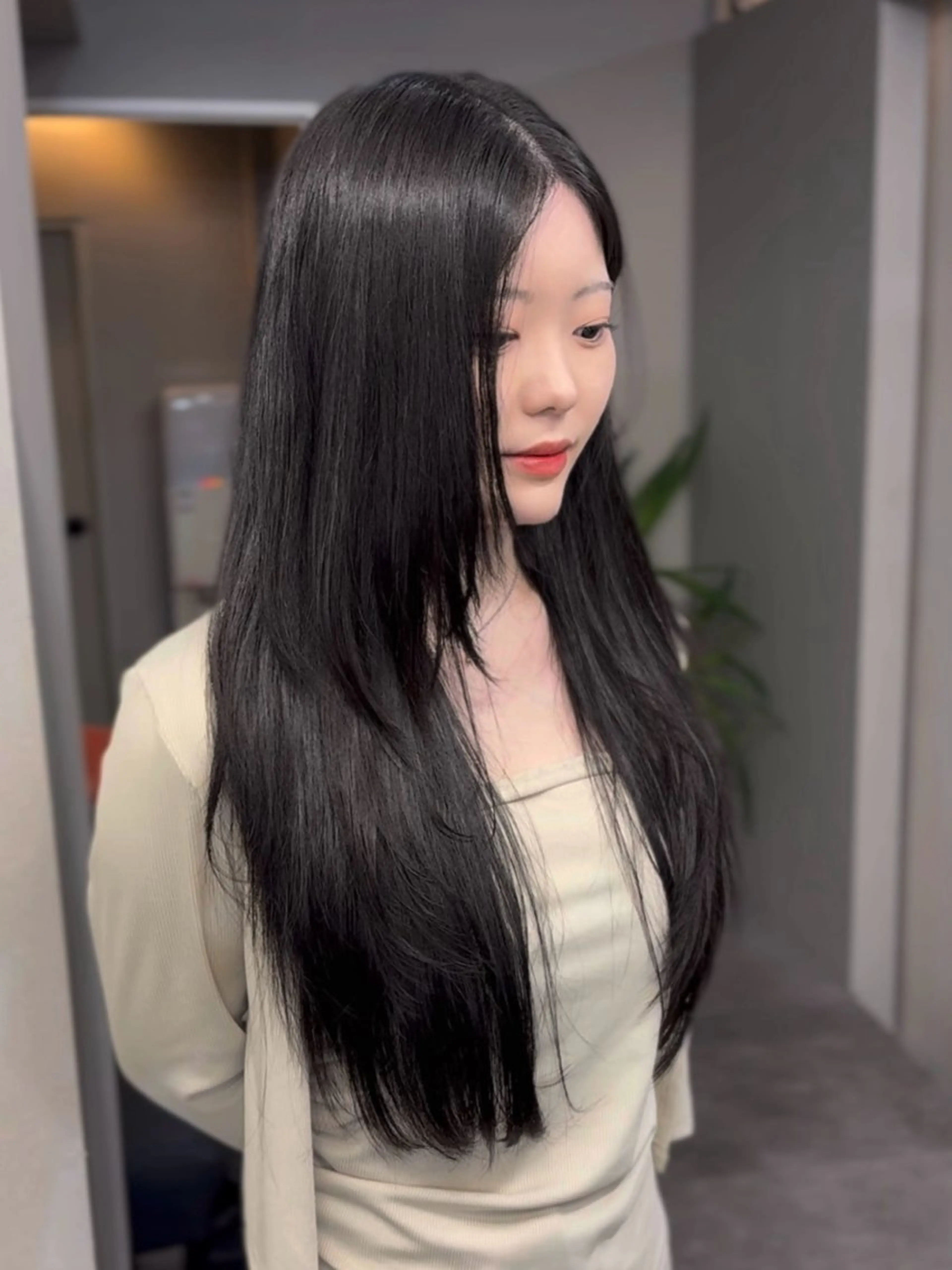 ロング レイヤーカット 🩵福岡ブリーチなし レイヤー/紫音🩵のヘアスタイル