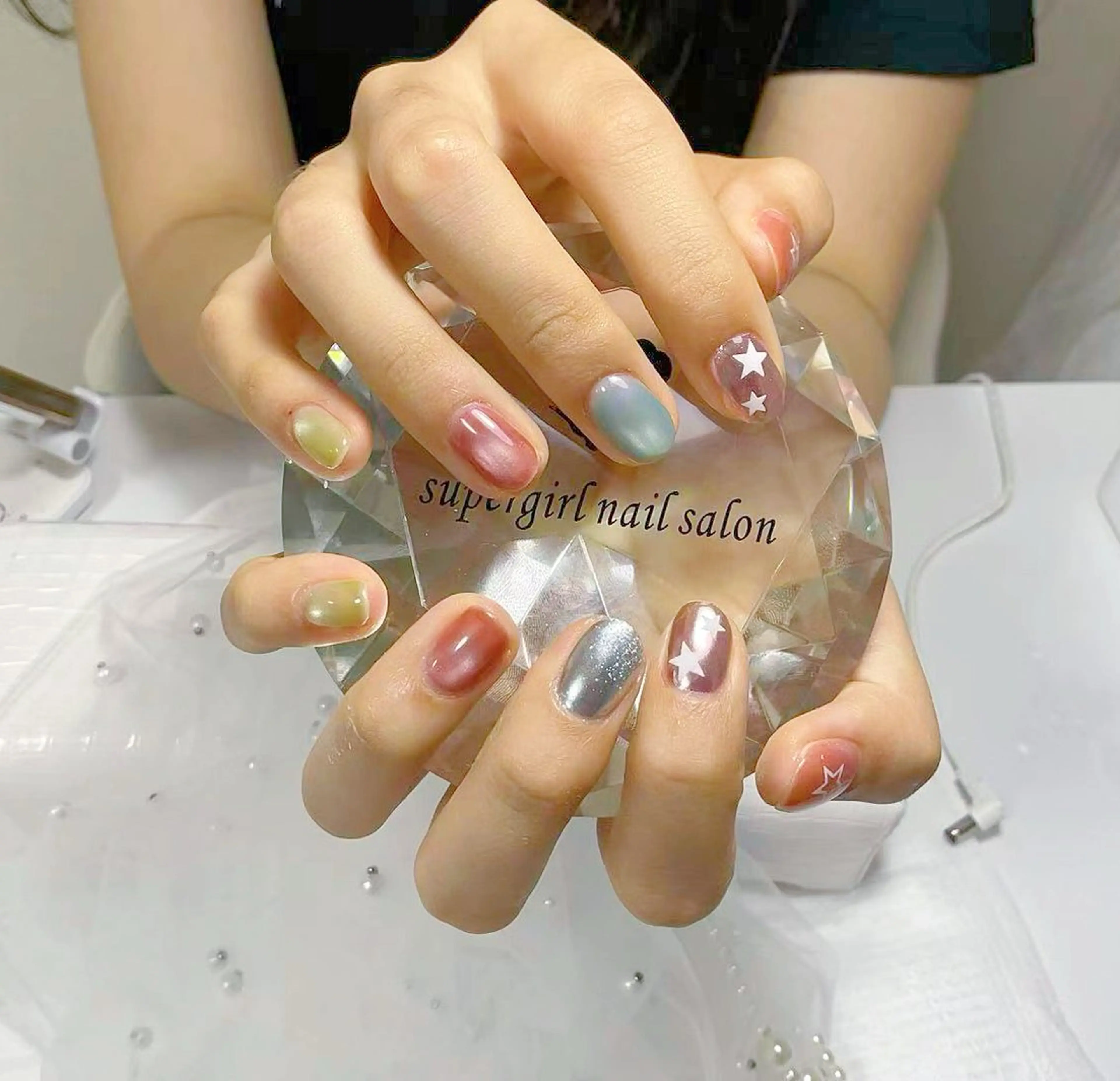 ネイル ハンドネイル ハンドケア supergirl ネイル専門サロンのネイルデザイン