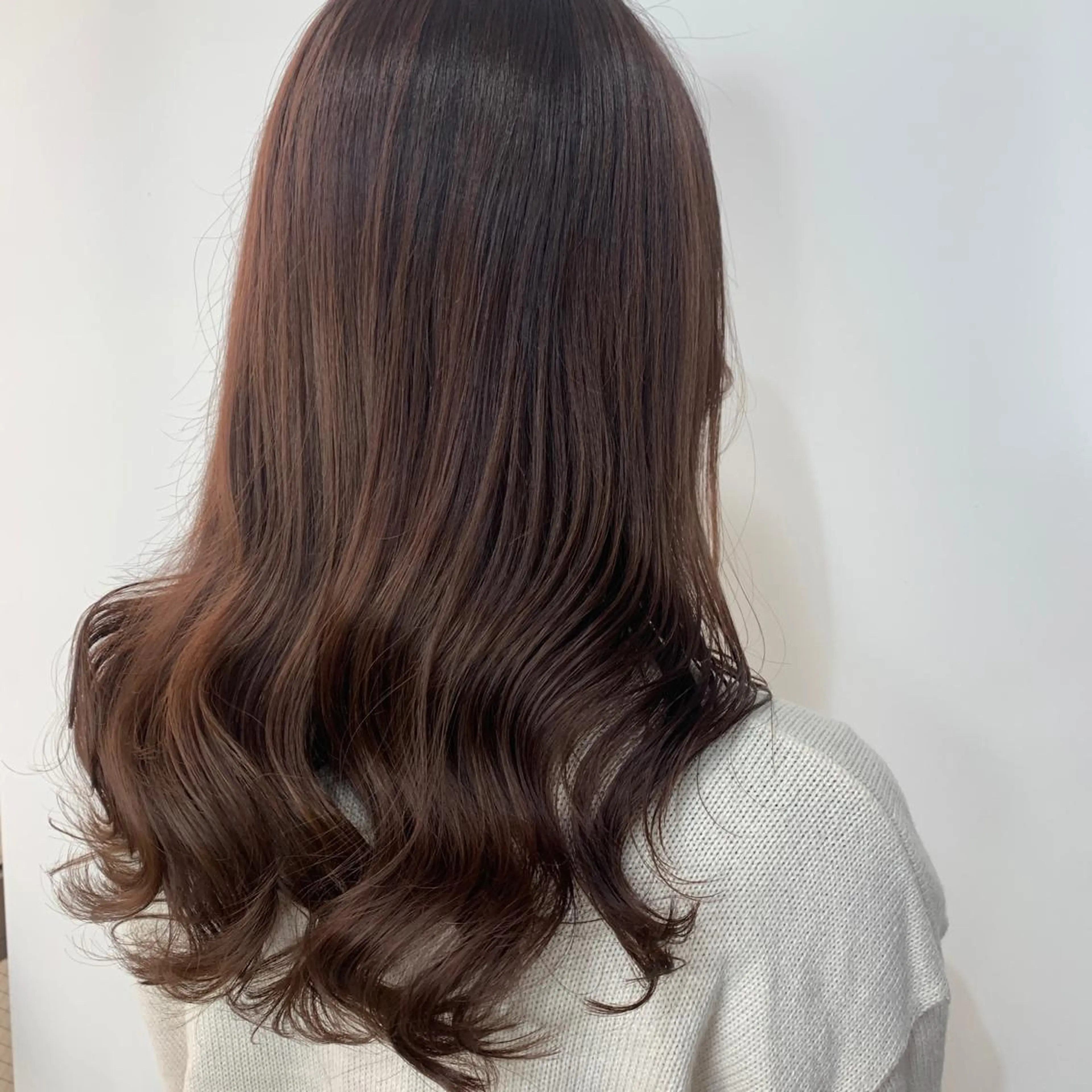 セミロング カラー HARUKA韓国ヘア /Luana梅田のヘアスタイル