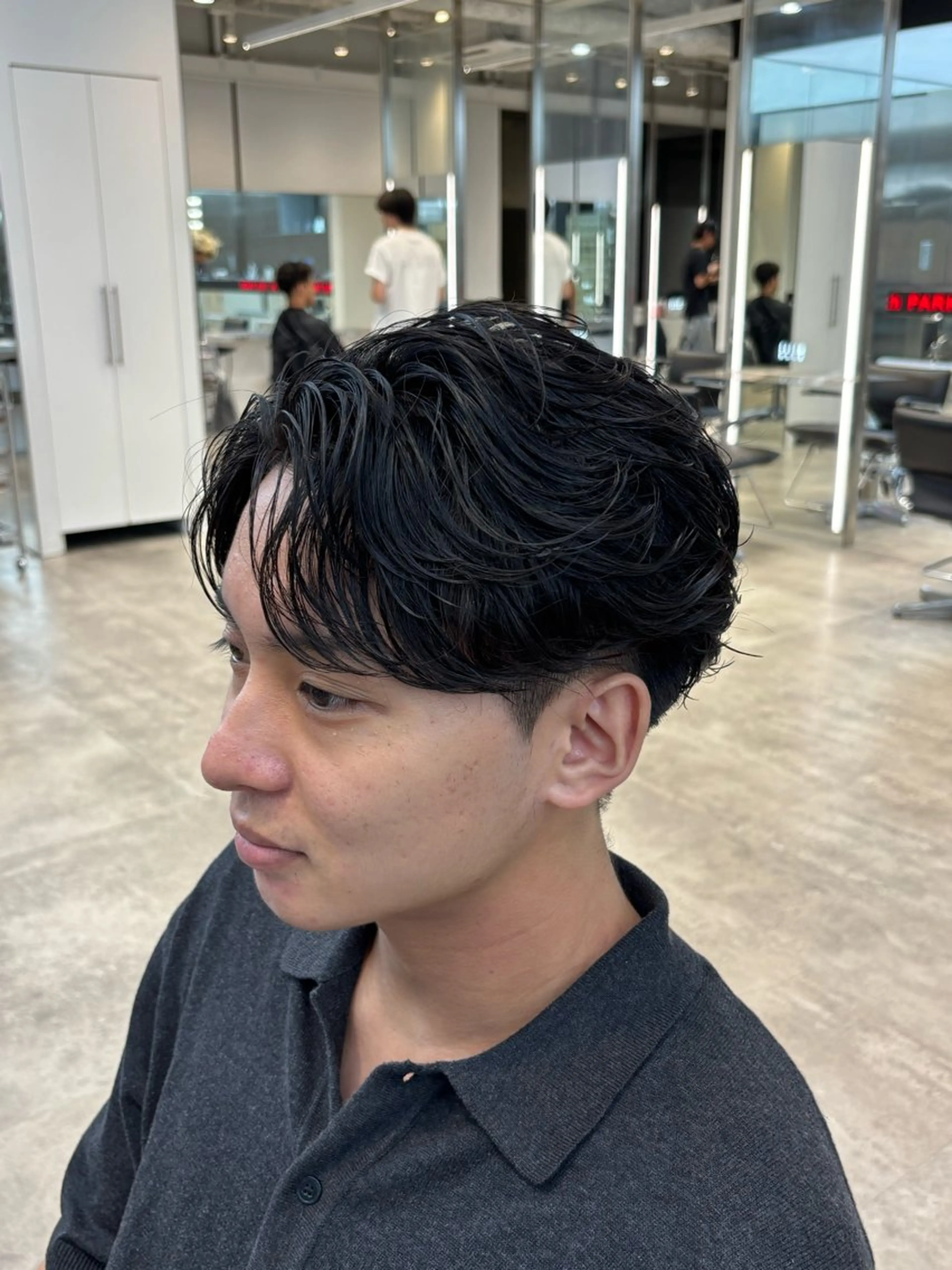 ショート パーマ 【fifth】上條 巧真のヘアスタイル