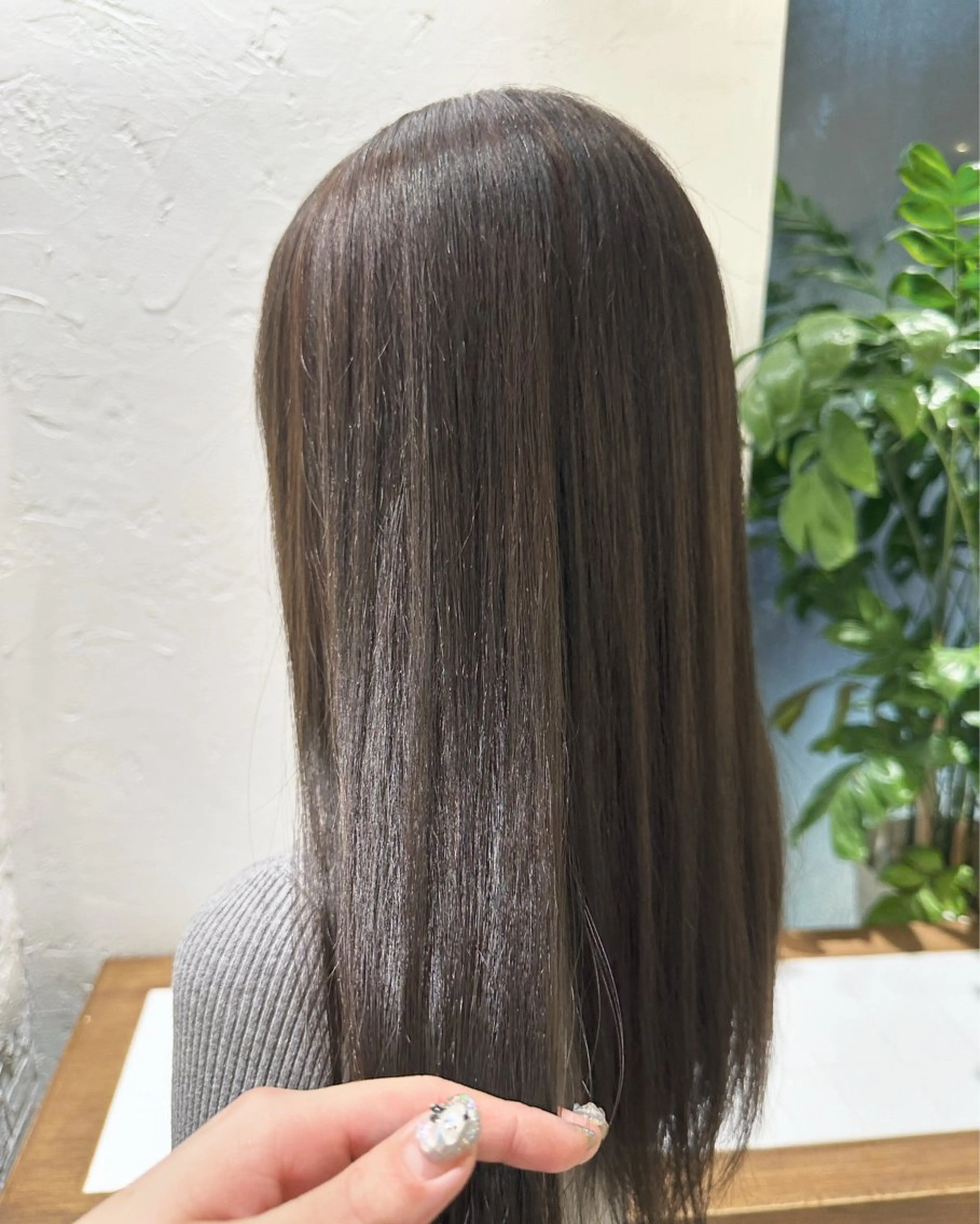 ロング カラー 丸山 心 / 艶カラーのヘアスタイル