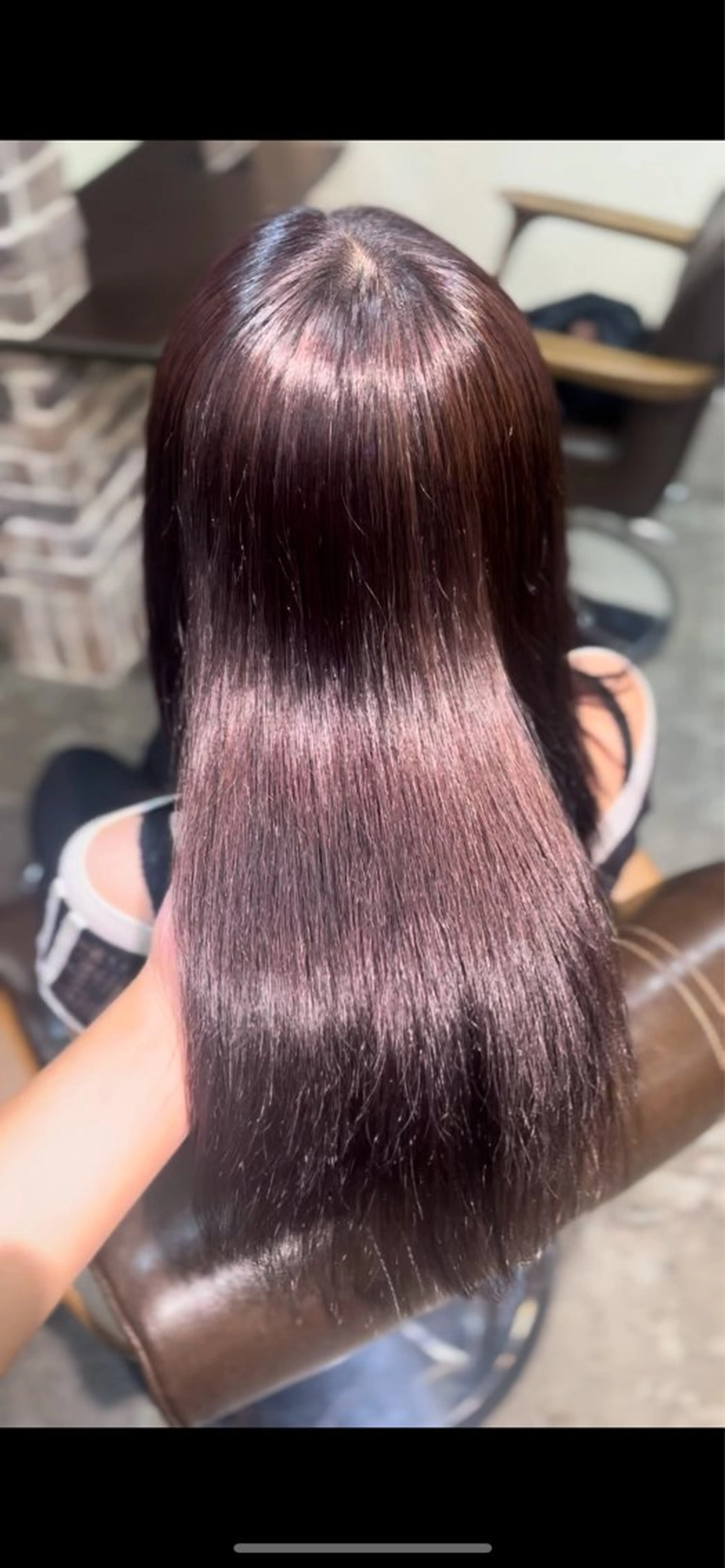 セミロング メンズパーマ/縮毛 矯正/徳田真緒のヘアスタイル