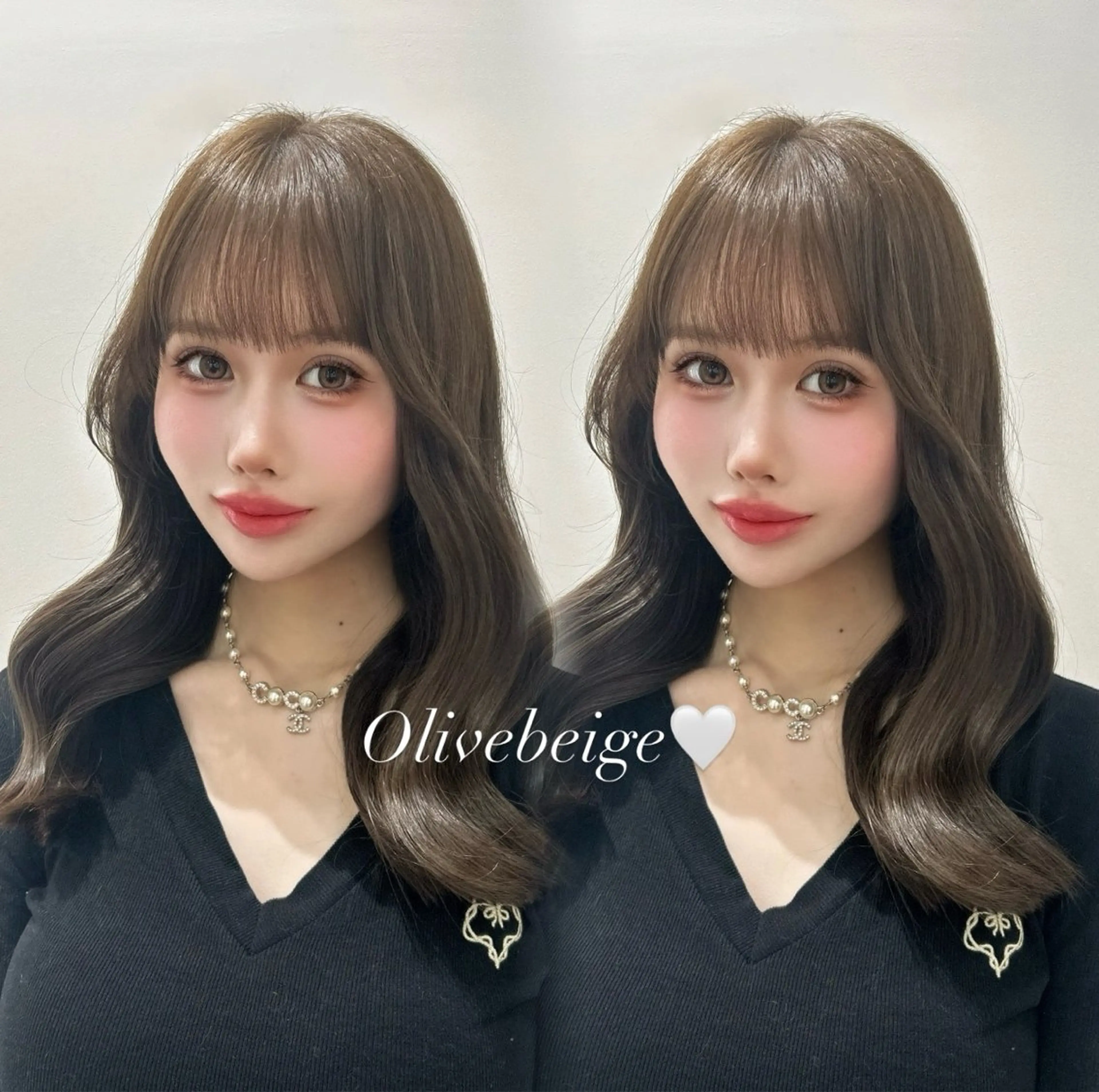 ロング カラー 🍓韓国ヘア レイヤ ーカット🍓笠原 葵のヘアスタイル