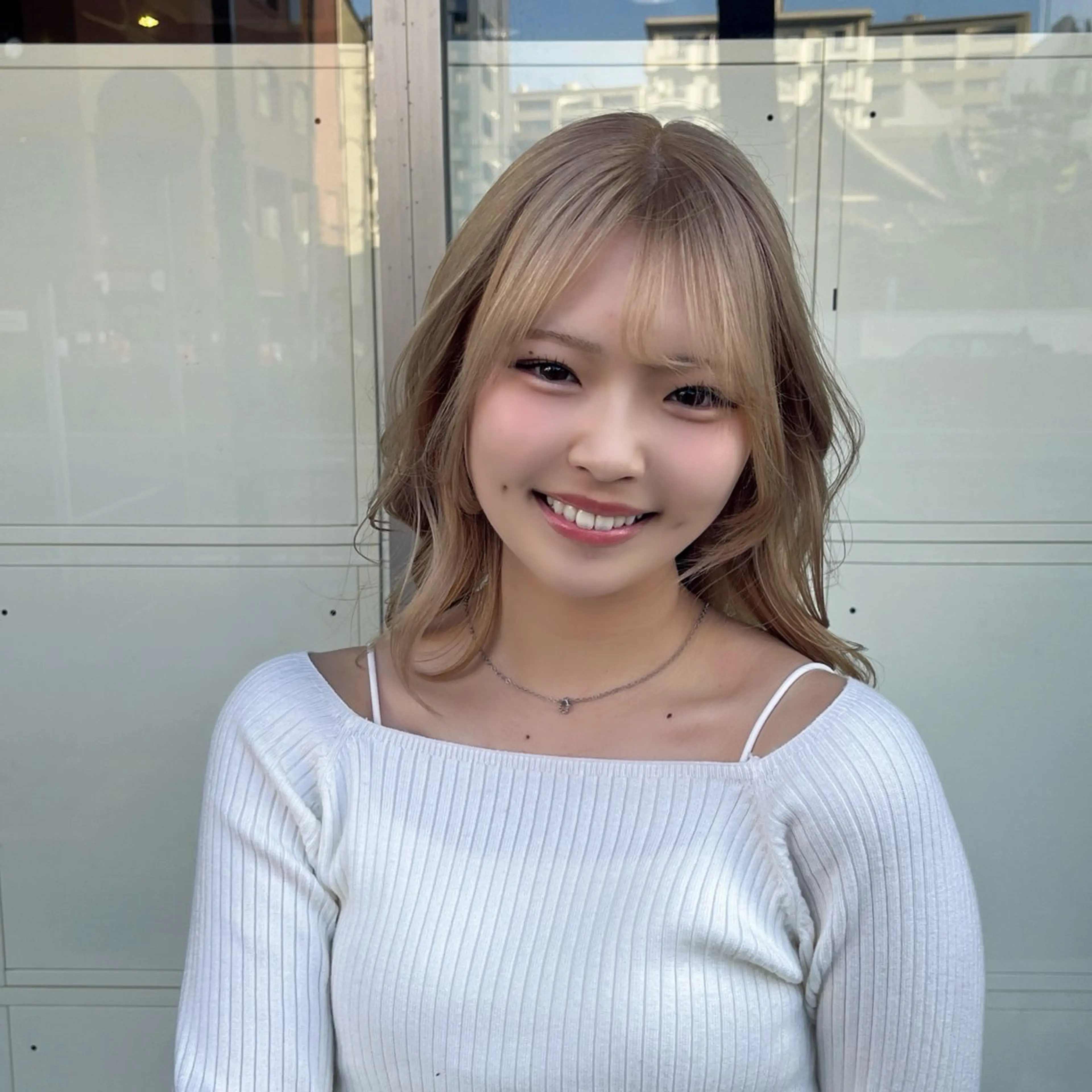 セミロング カラー SHUN 🫧透明感カラー🫧のヘアスタイル