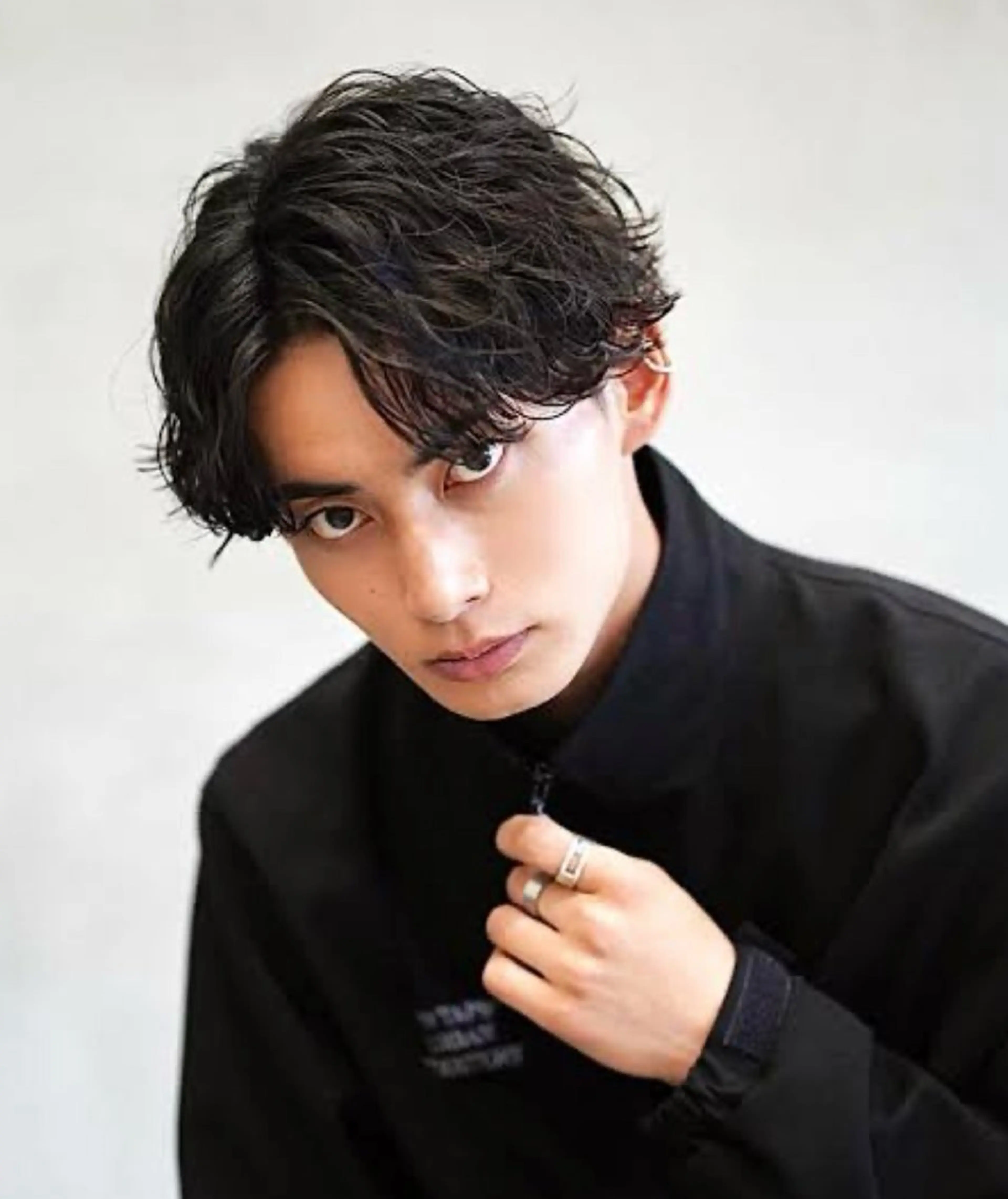 ミディアム メンズ センターパート VOCE所属・石川 大瑚のヘアスタイル