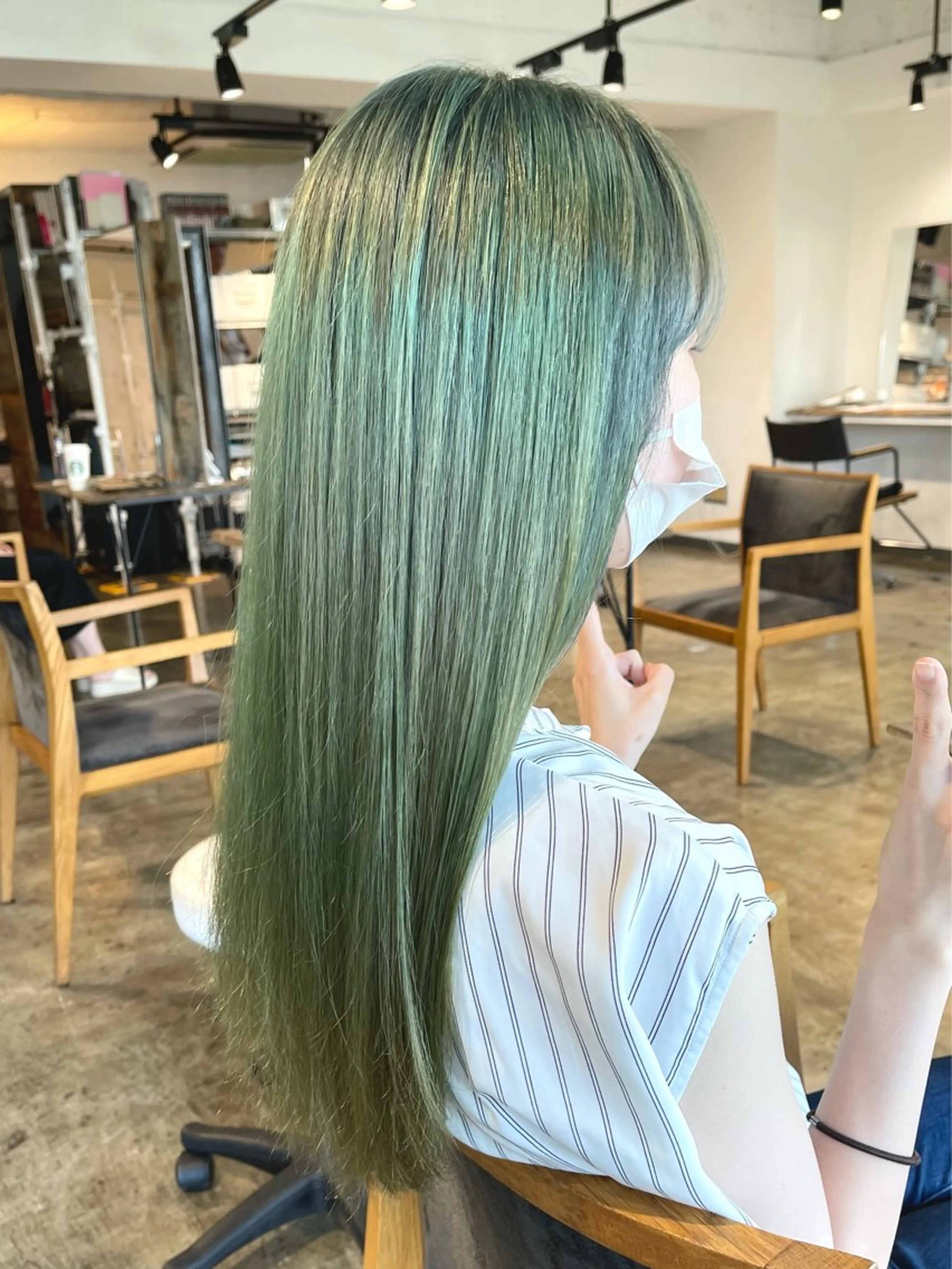 ロング ヘアカラー メンズケアブリーチ 特化🔥村田のヘアスタイル