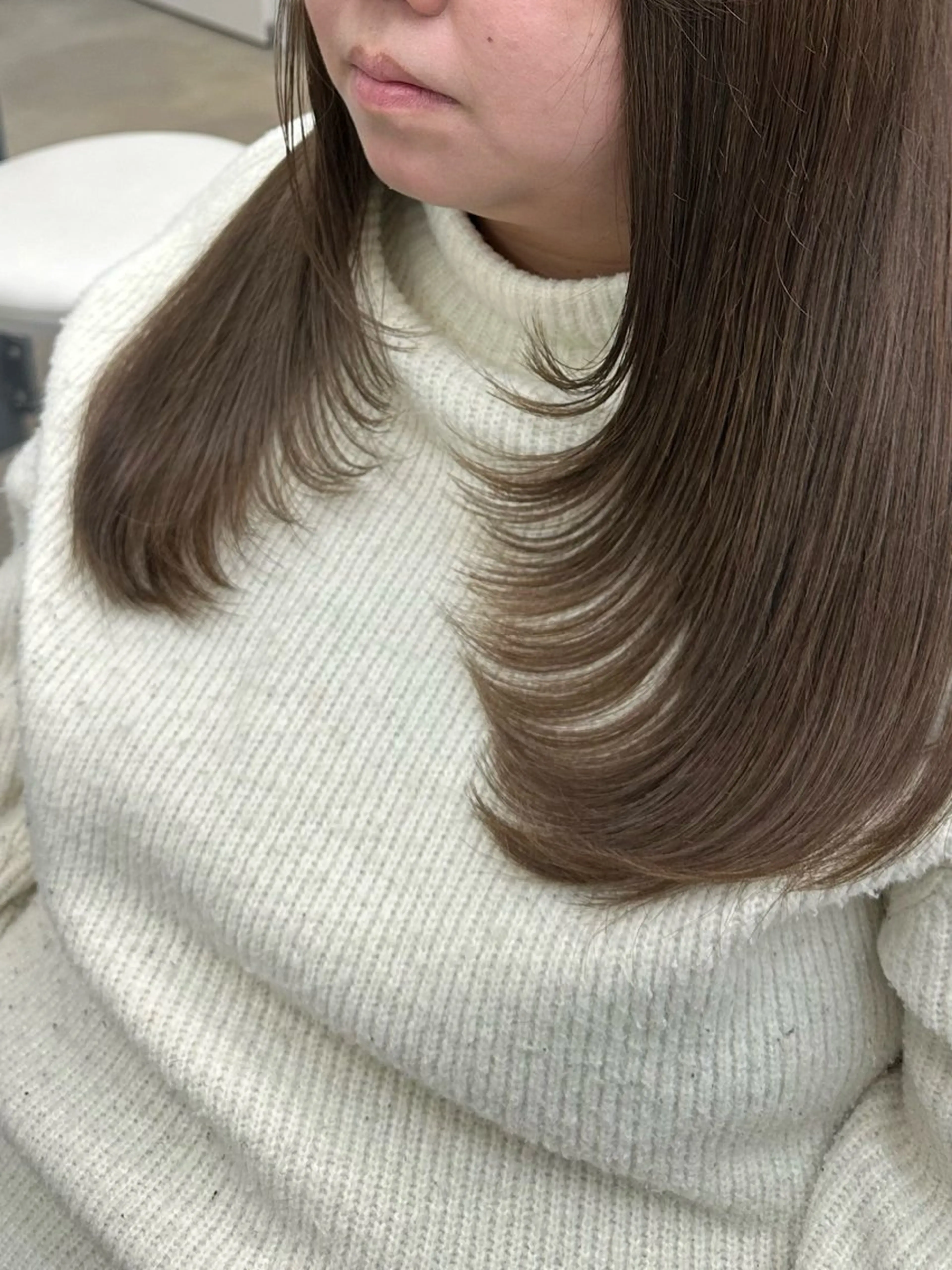 ロング レイヤーカット カット トリートメント 茂木 理紗のヘアスタイル