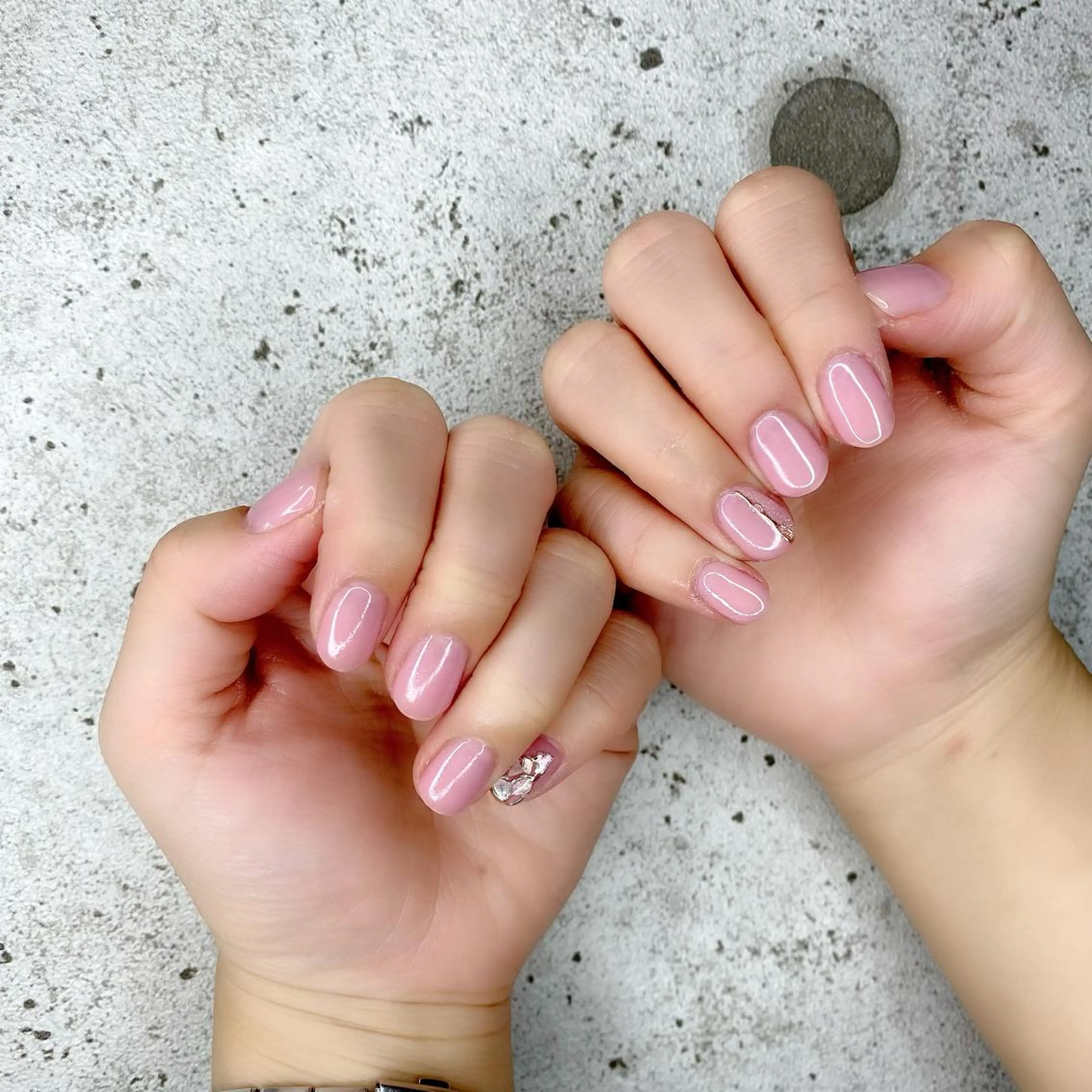 ネイル アートネイル ミラーネイル オフィスネイル シンプルネイル ハンドネイル Salon Kのネイルデザイン