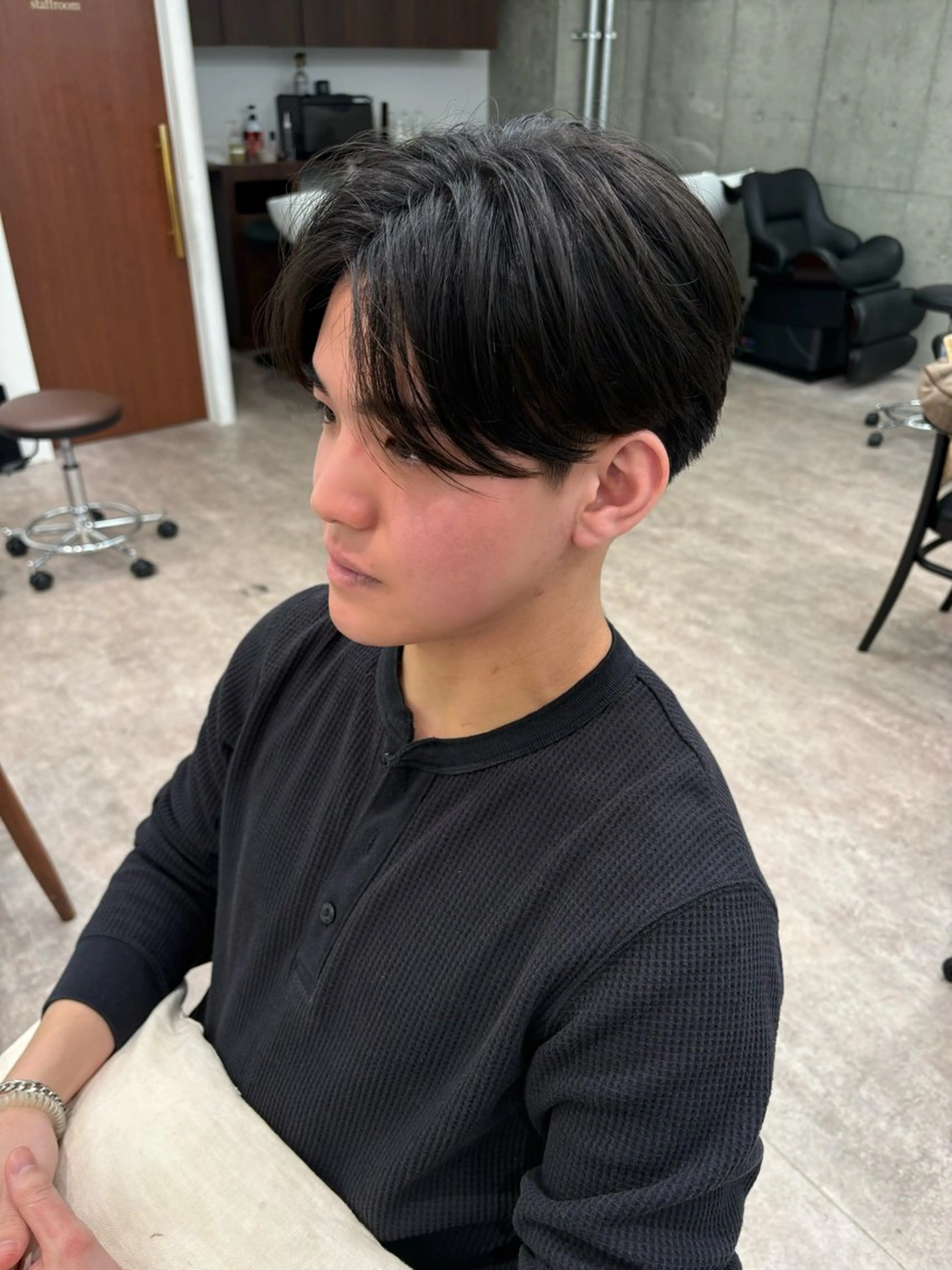 【当日予約OK‼️】メンズカット➕フェザーパーマ🌀➕眉カットの写真