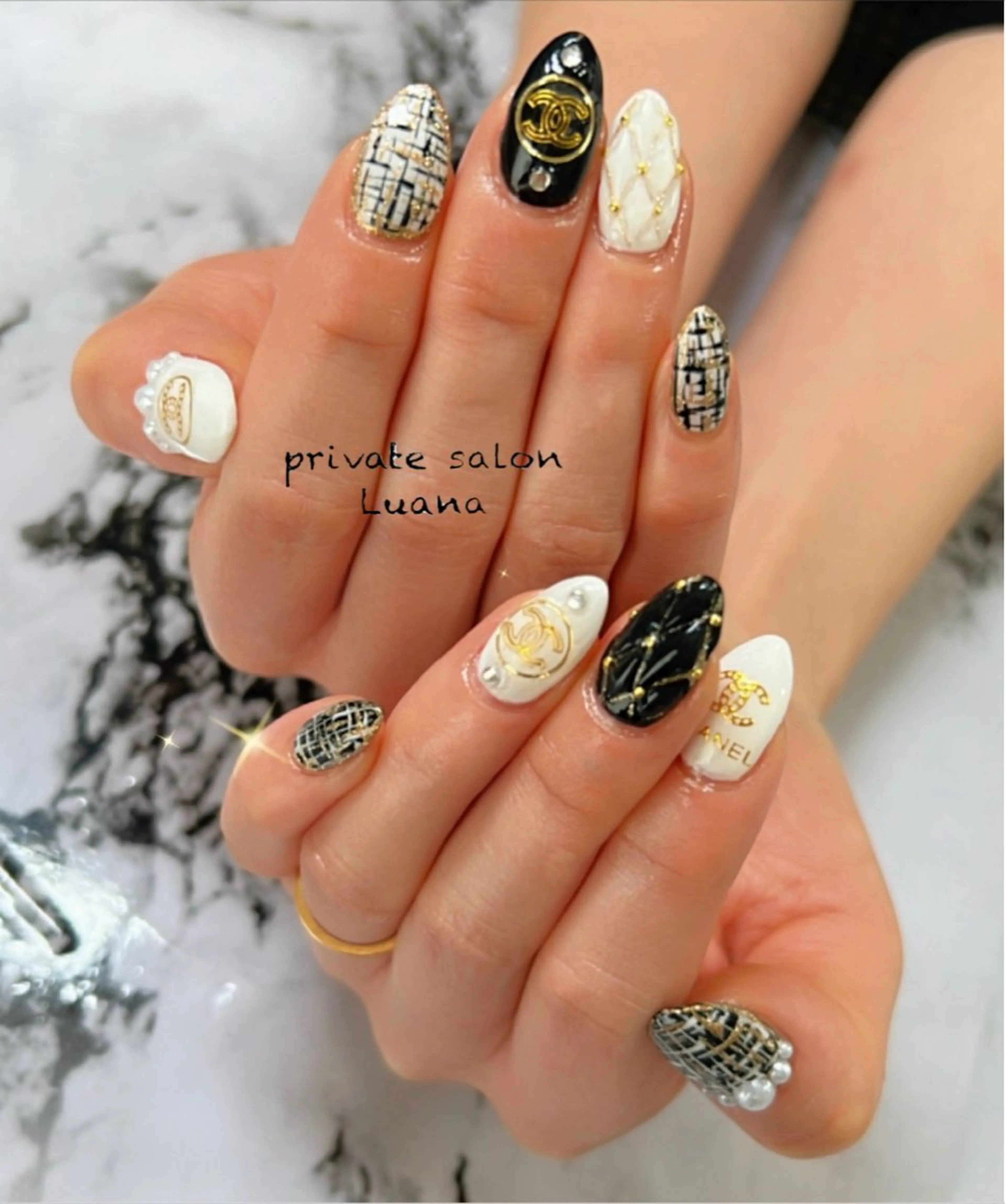 ネイル 自宅ネイルサロン ルアナのネイルデザイン