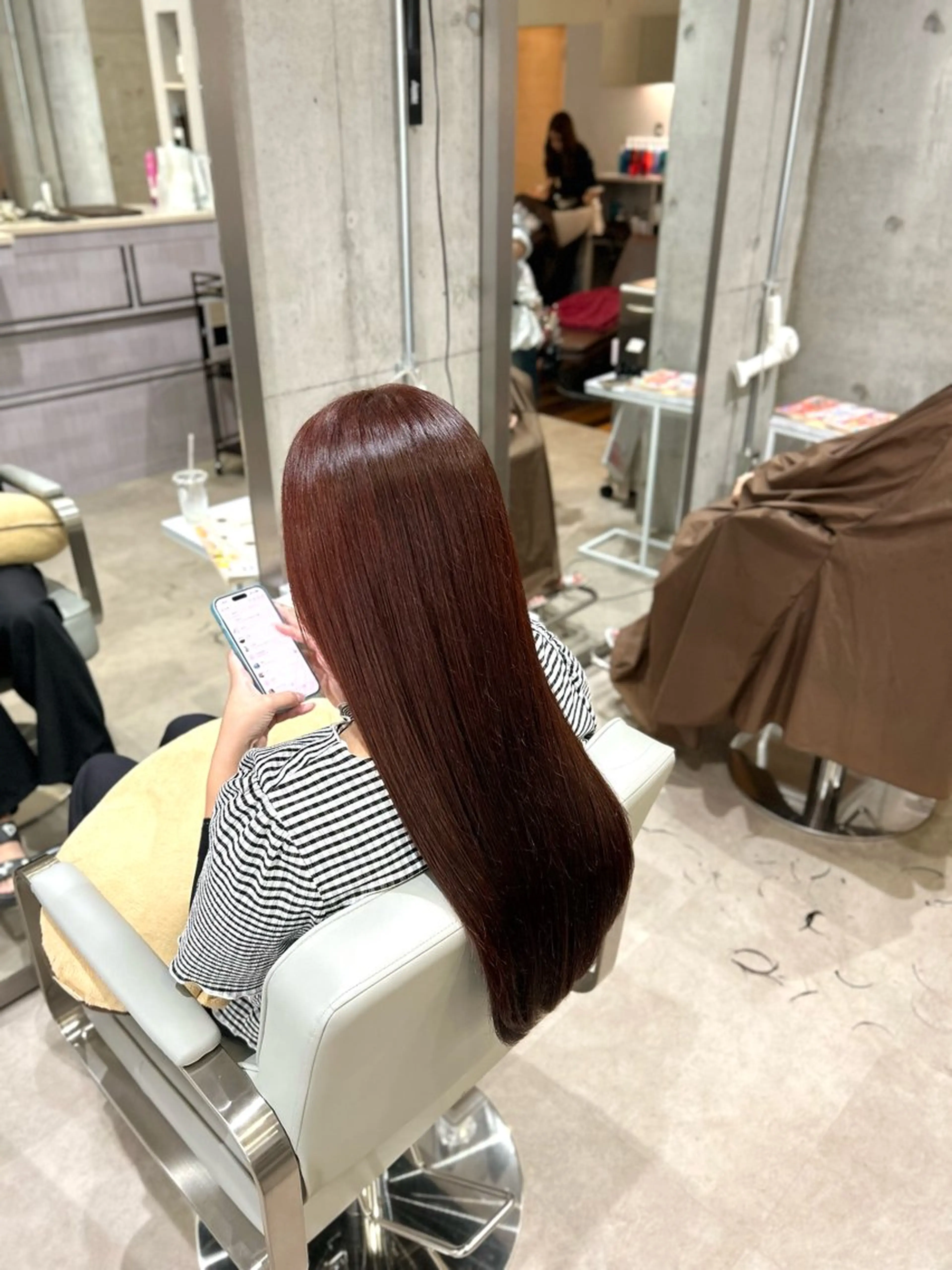 ロング カラー SAKURA🍒 天神/大名/透明感のヘアスタイル