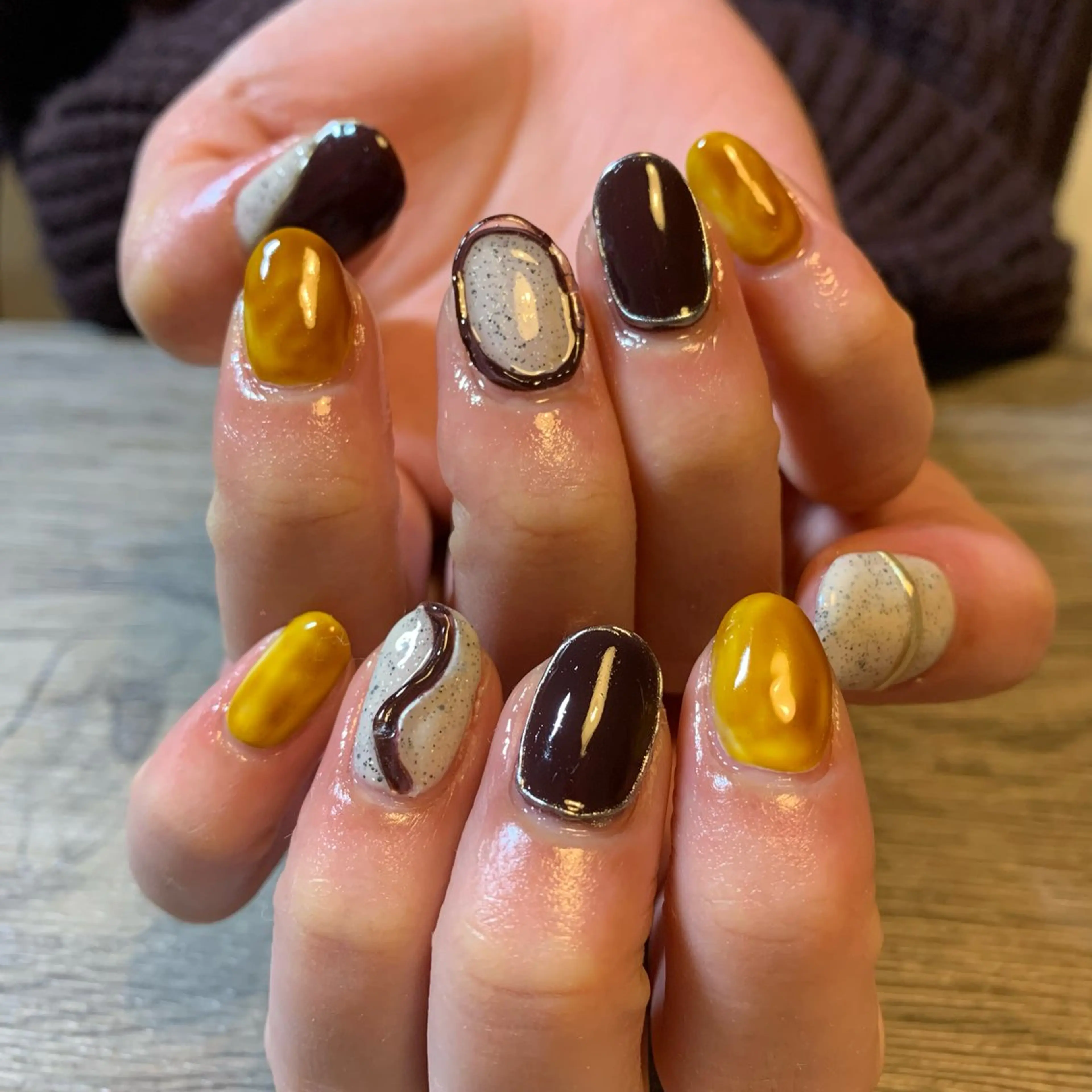 ネイル 稲垣 友里恵のネイルデザイン