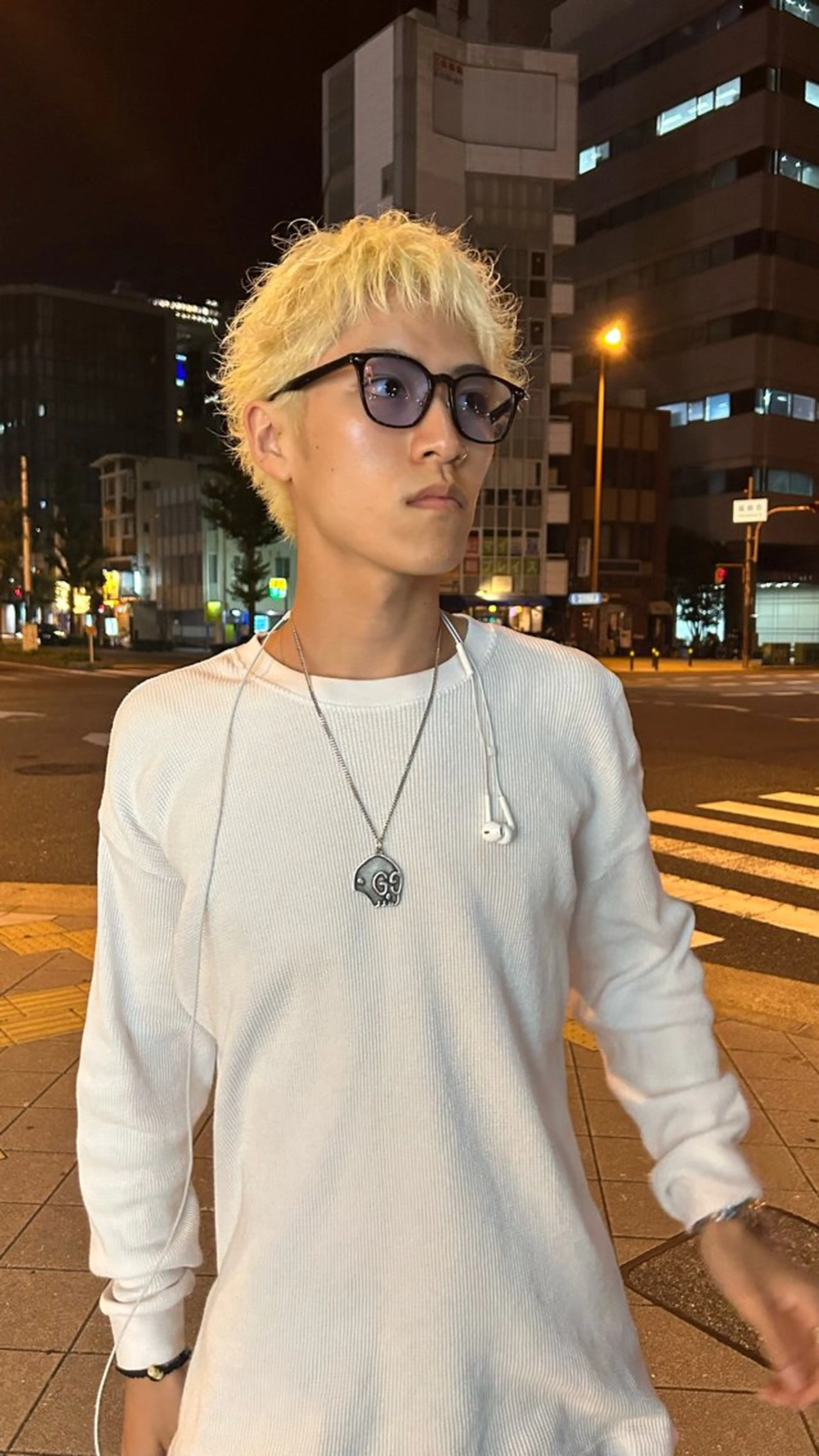 メンズ メンズハイトーン siki 大阪福島 エンドウハルのヘアスタイル