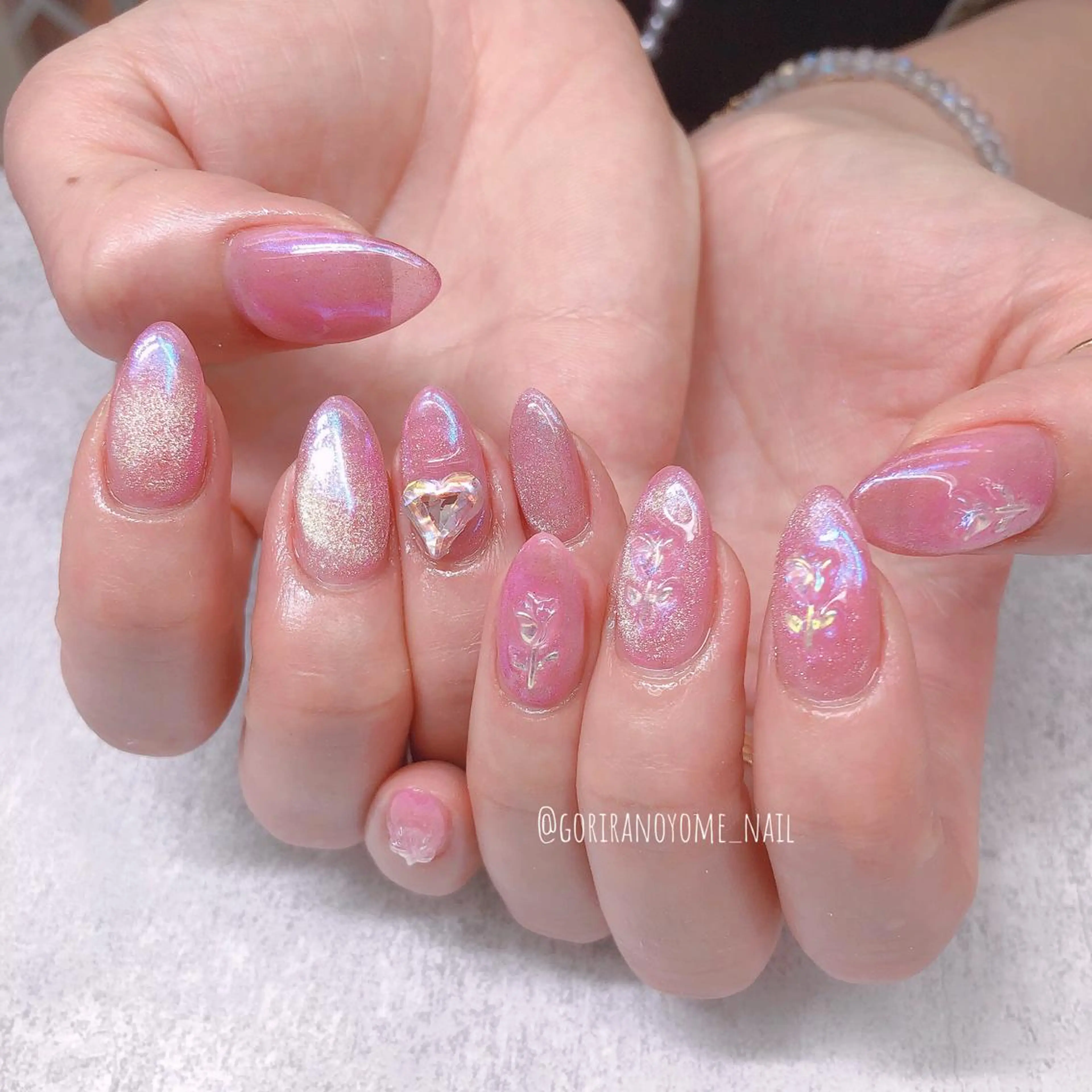 ネイル ハンドネイル ナナイチゼロ I.Naoのネイルデザイン