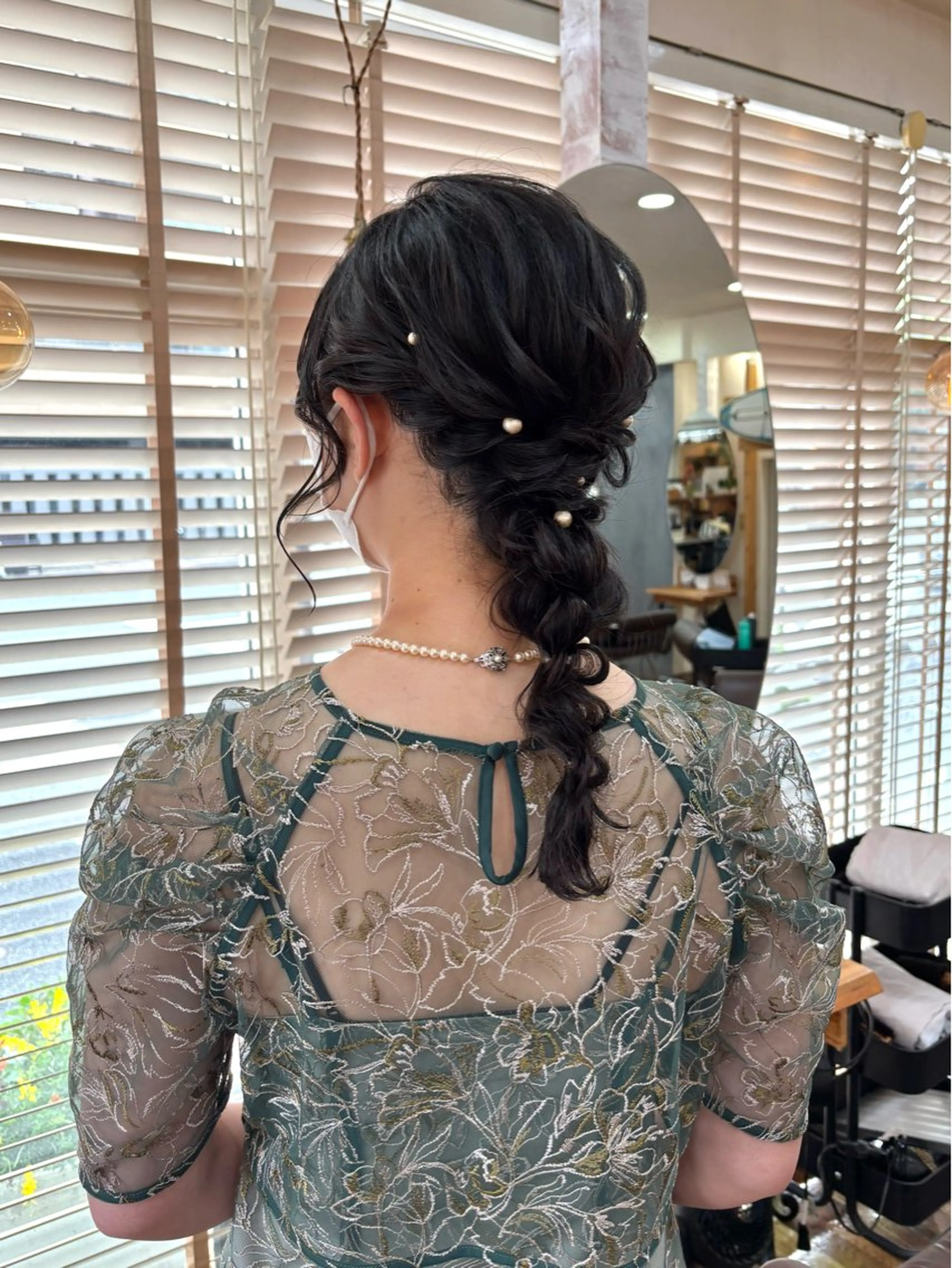 セミロング ヘアアレンジ ヘアセット miku ヘアセット/着付けのヘアスタイル