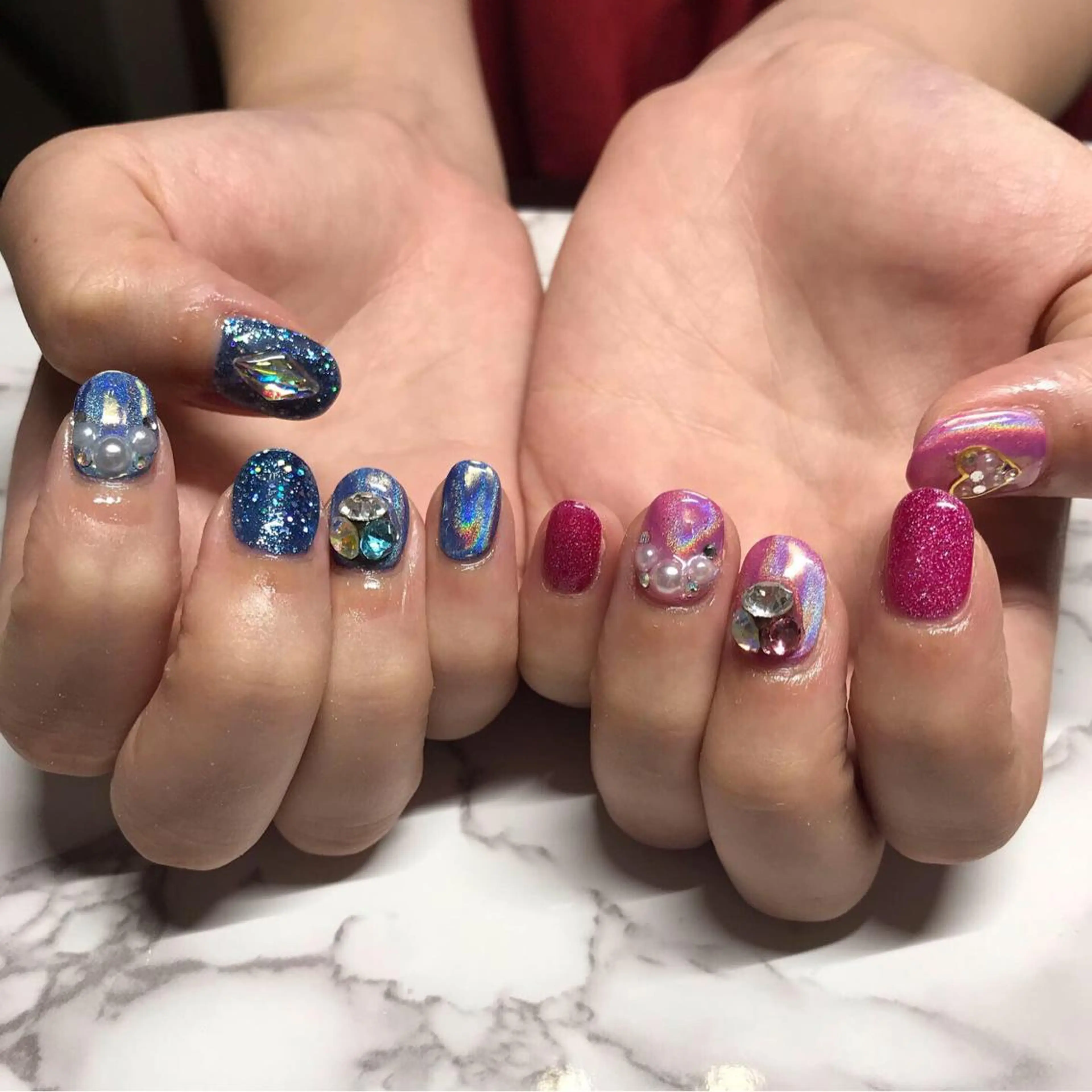 ネイル 持ち込み アスピーネイル asukaのネイルデザイン