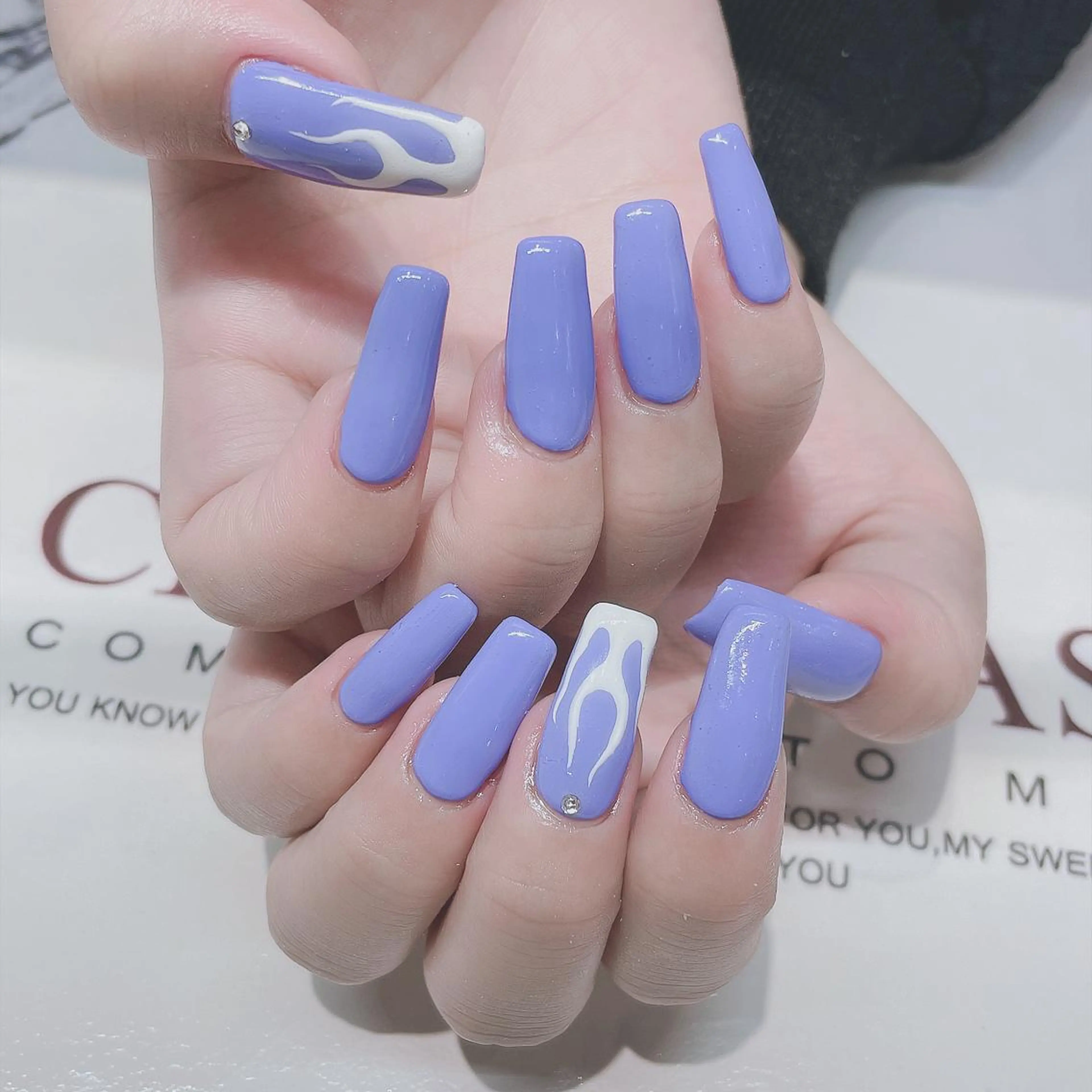 ネイル 長さだし専門店 M2　rikaのネイルデザイン