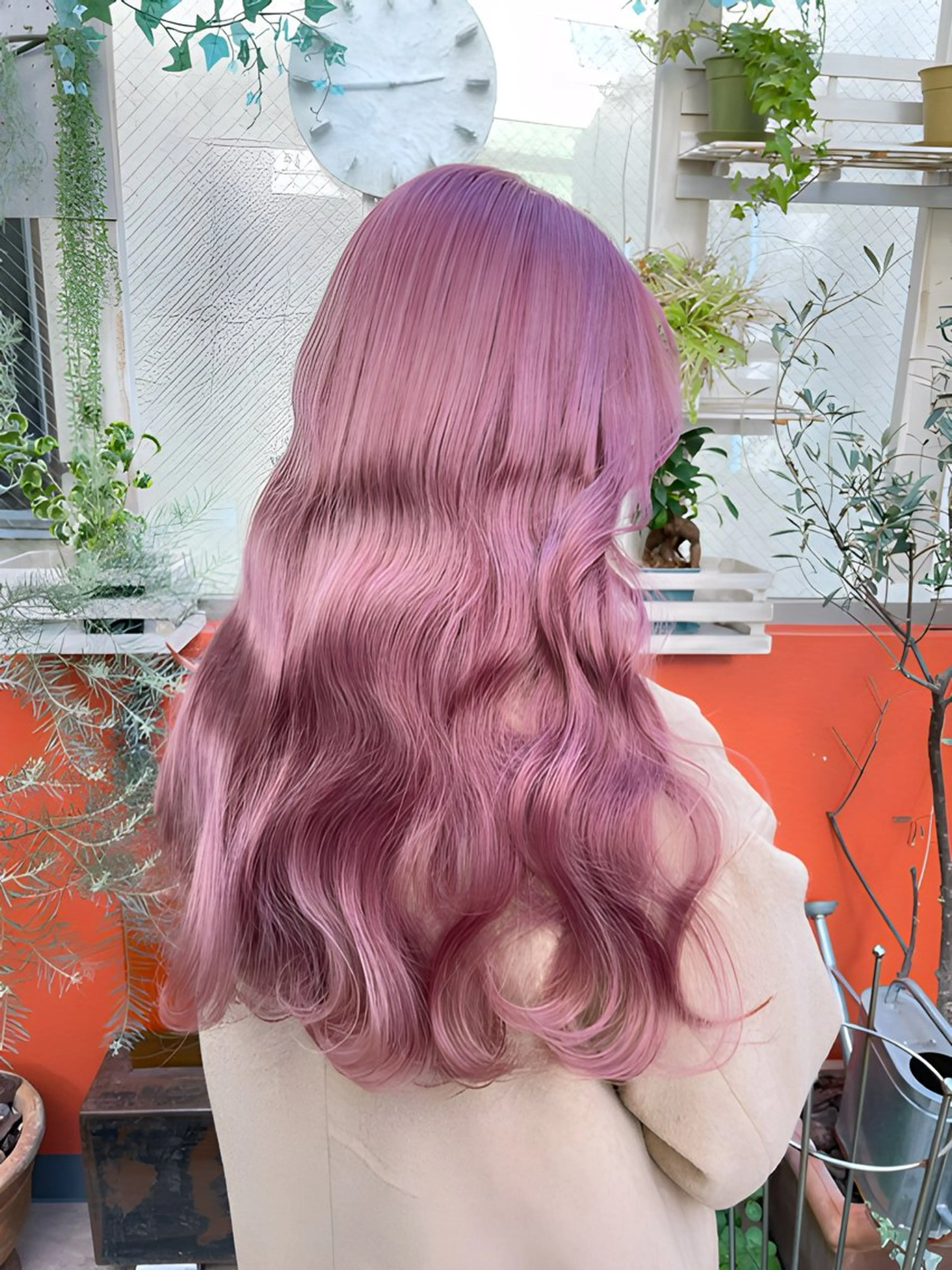 セミロング カラー momo所属・メンズヘアメイク 🩵Mayuki🩵のヘアスタイル