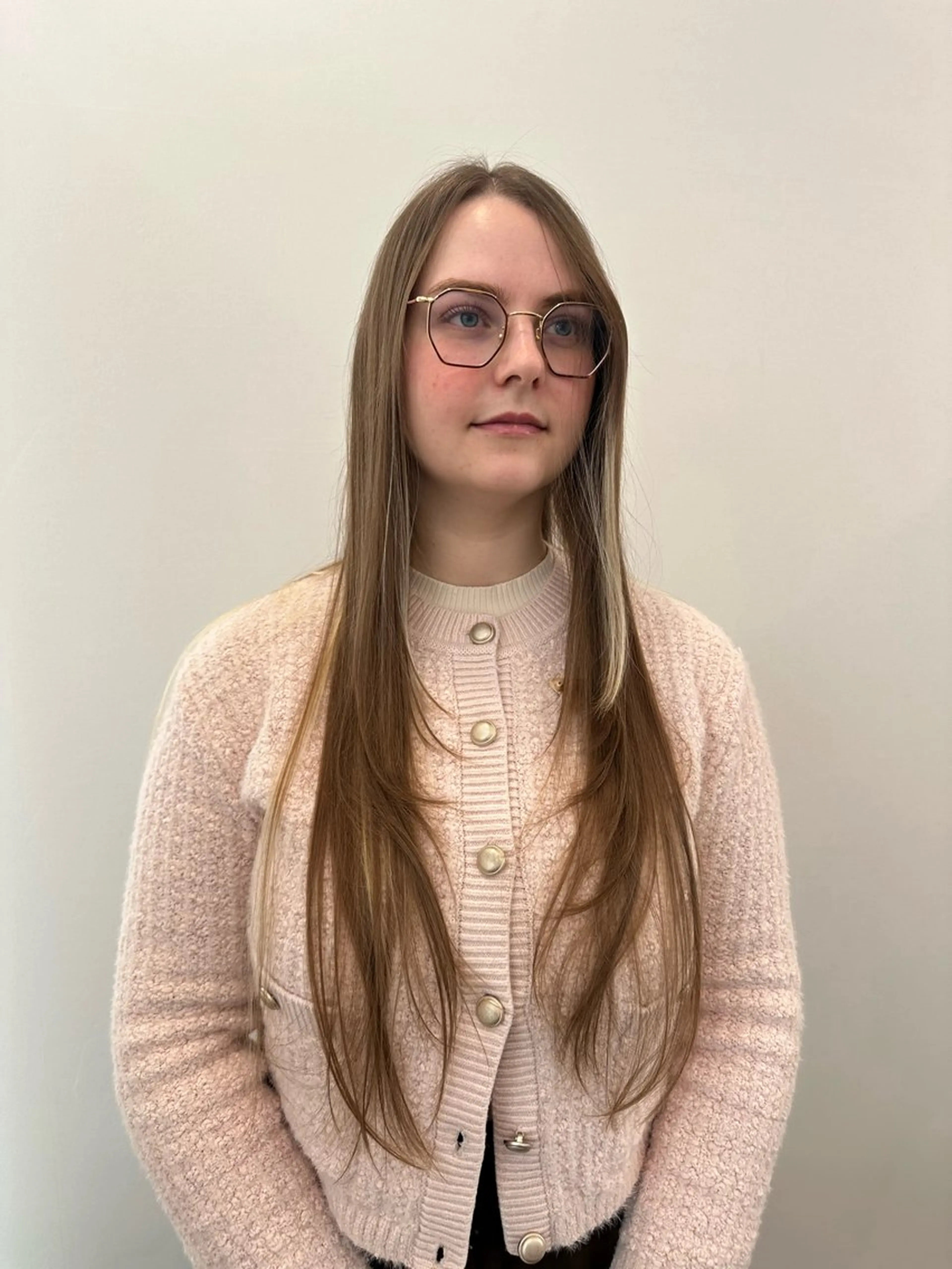 ロング カット トリートメント レイヤー/ナチュラル 💐nao.のヘアスタイル