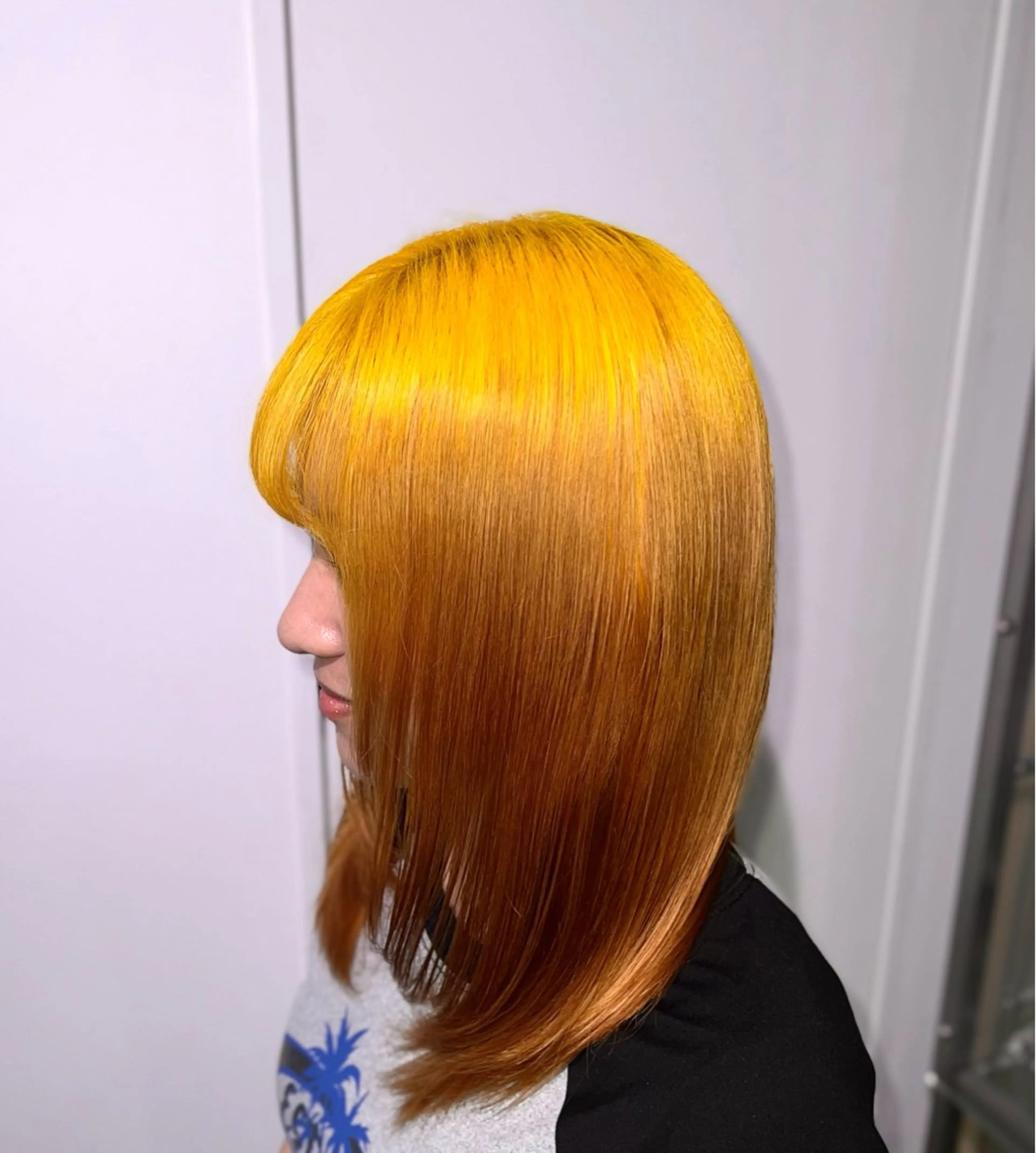 ミディアム カラー ハイトーンカラー ヘアカラー 渋谷/ハイトーン/ プルエクステ/大和のヘアスタイル