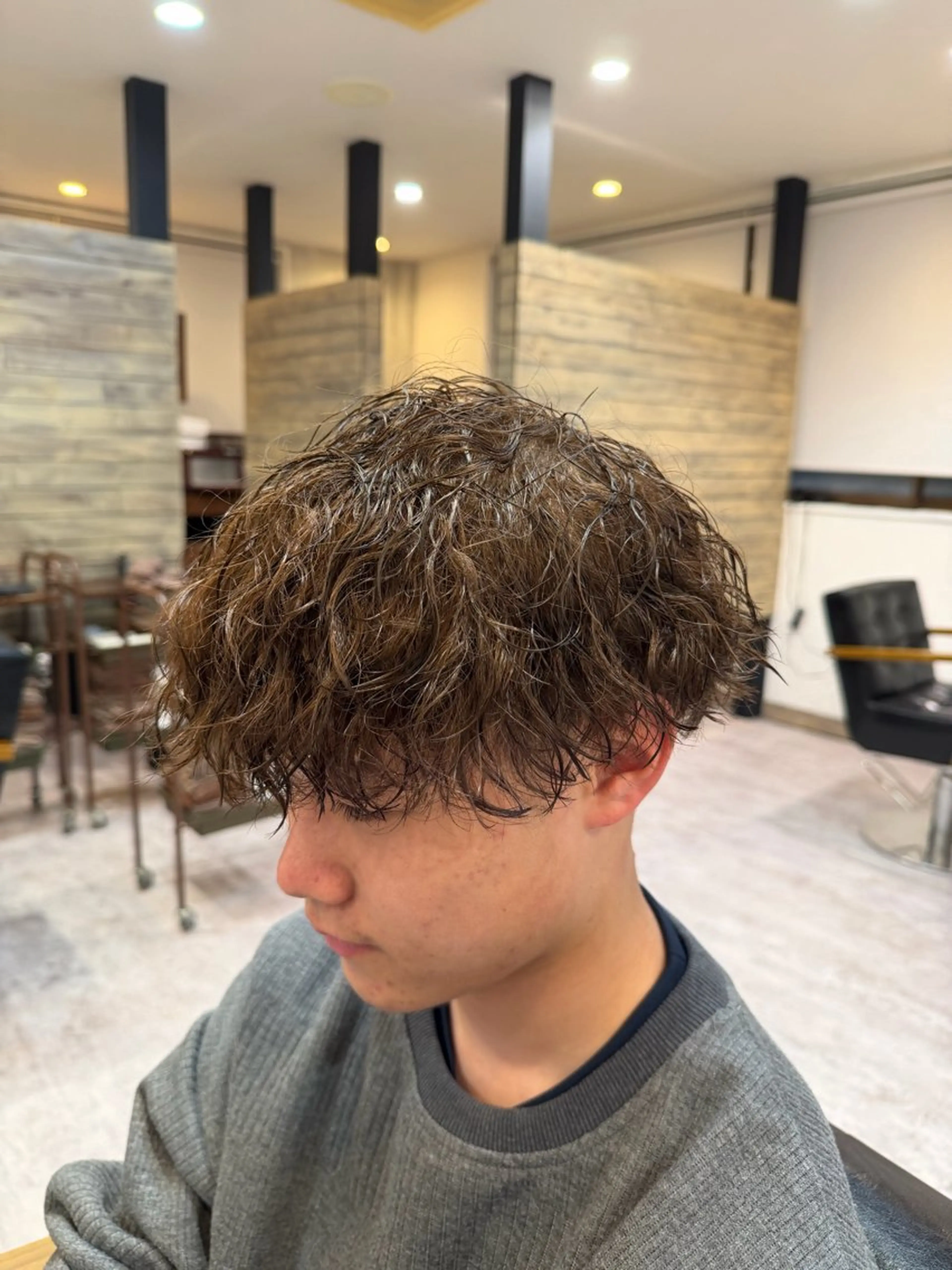 ショート カット パーマ メンズ指名多数 ✂︎松本明日翔のヘアスタイル