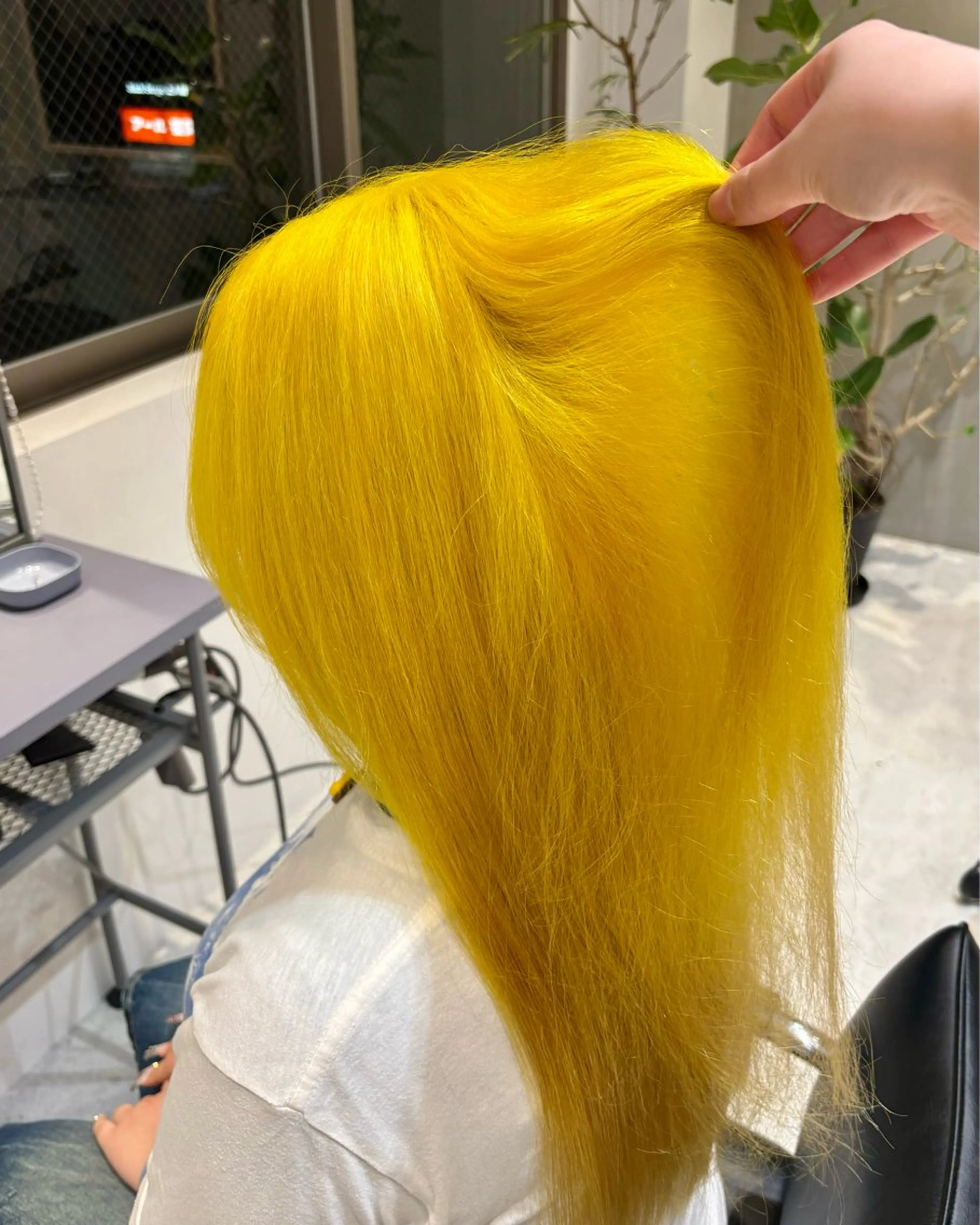 カラー 塔尾 真那のヘアスタイル