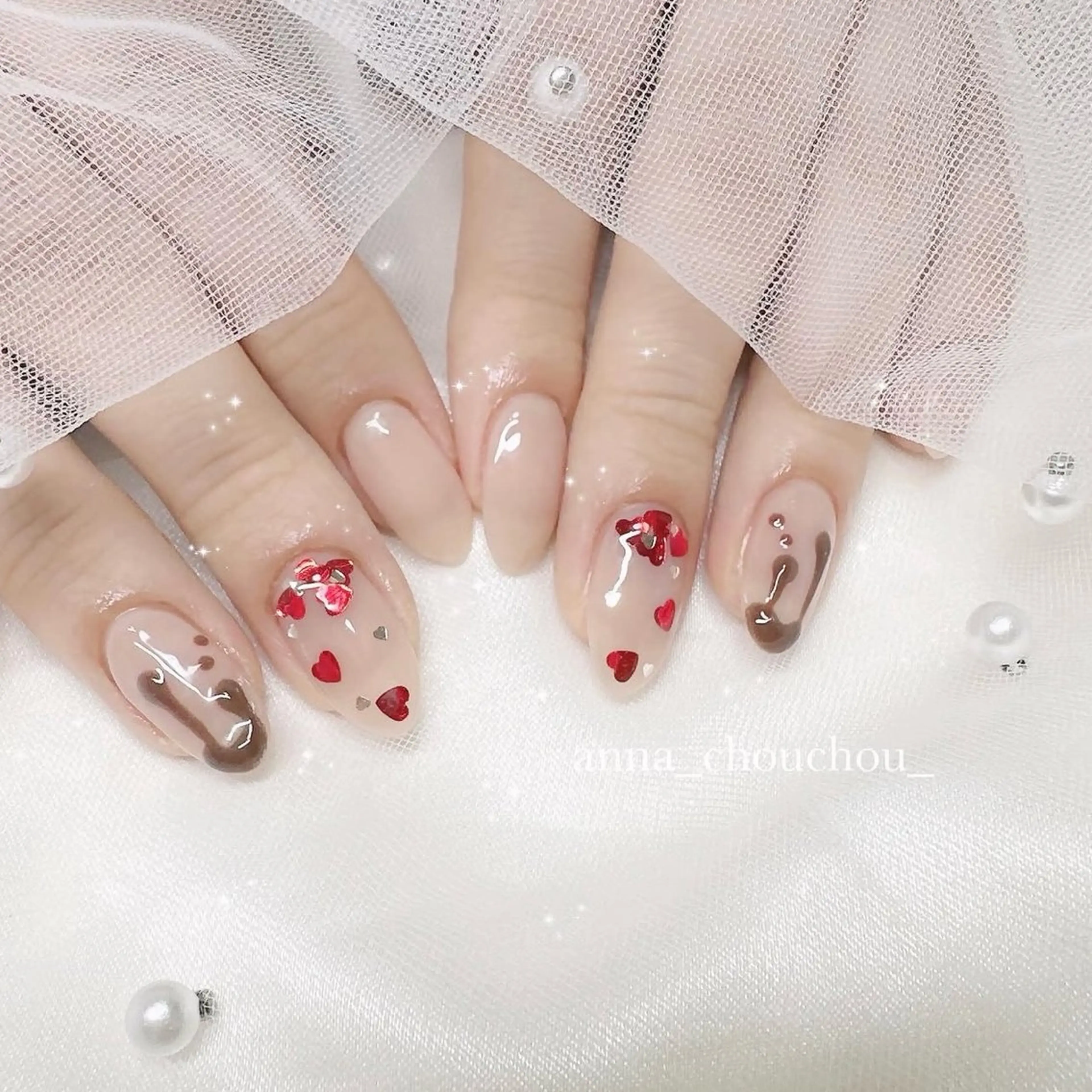 ネイル ハンドネイル Anna Sano⭐️のネイルデザイン
