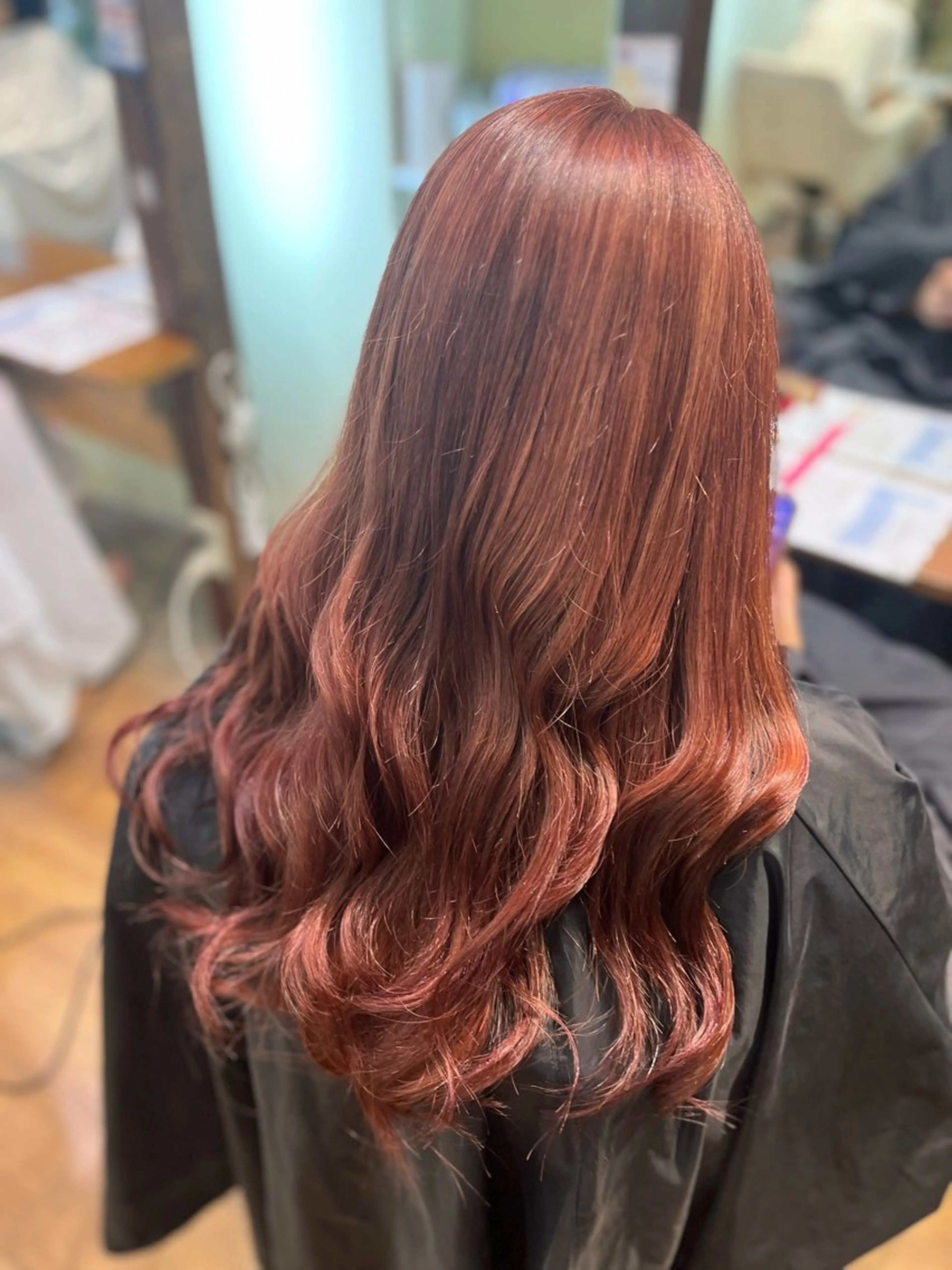 ロング カラー ぴんく髪の美容師🎀 🖤ゆうなのヘアスタイル