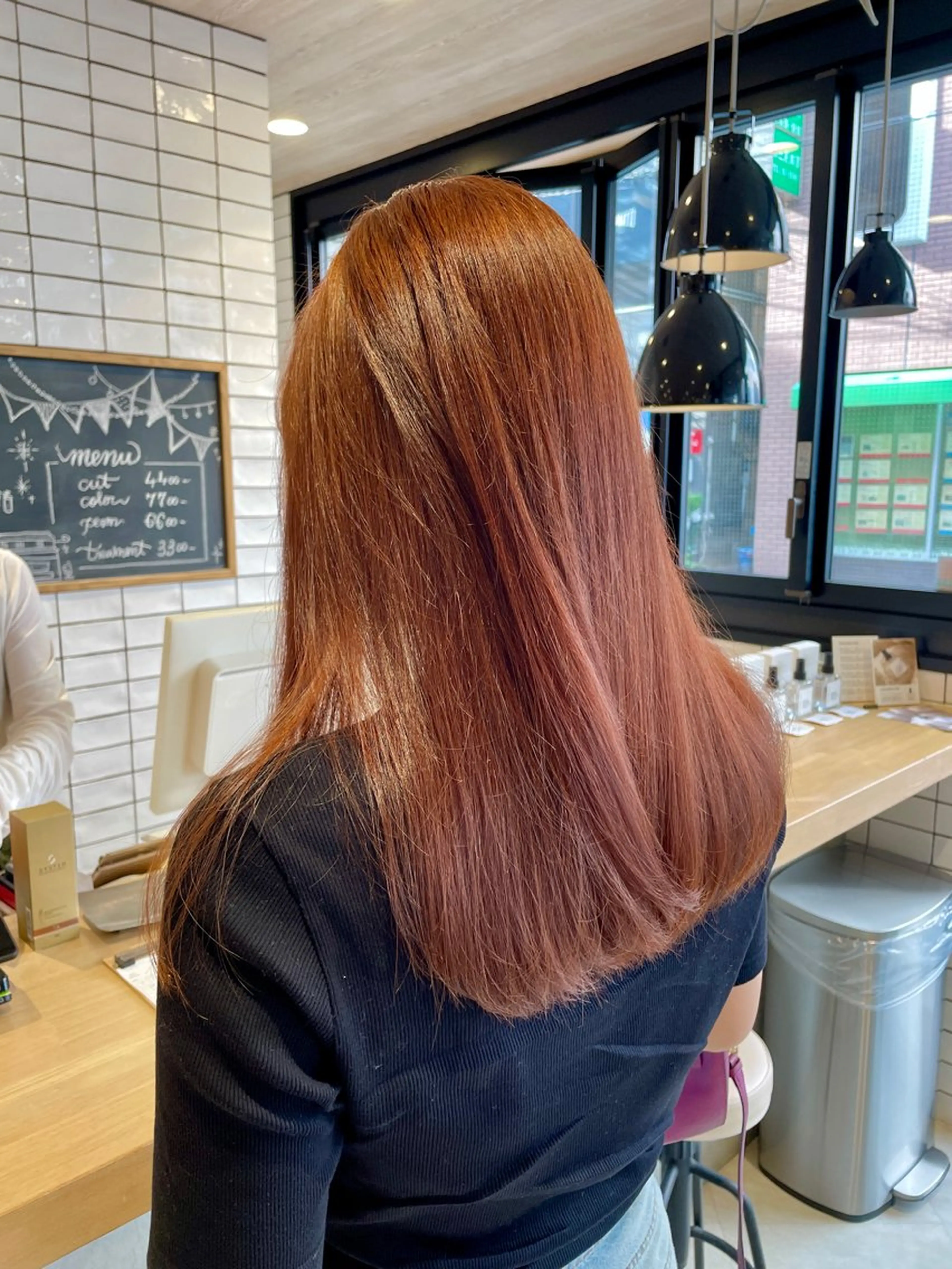 ミディアム カラー カラー/レイヤー/ 髪質改善/PAAQのヘアスタイル