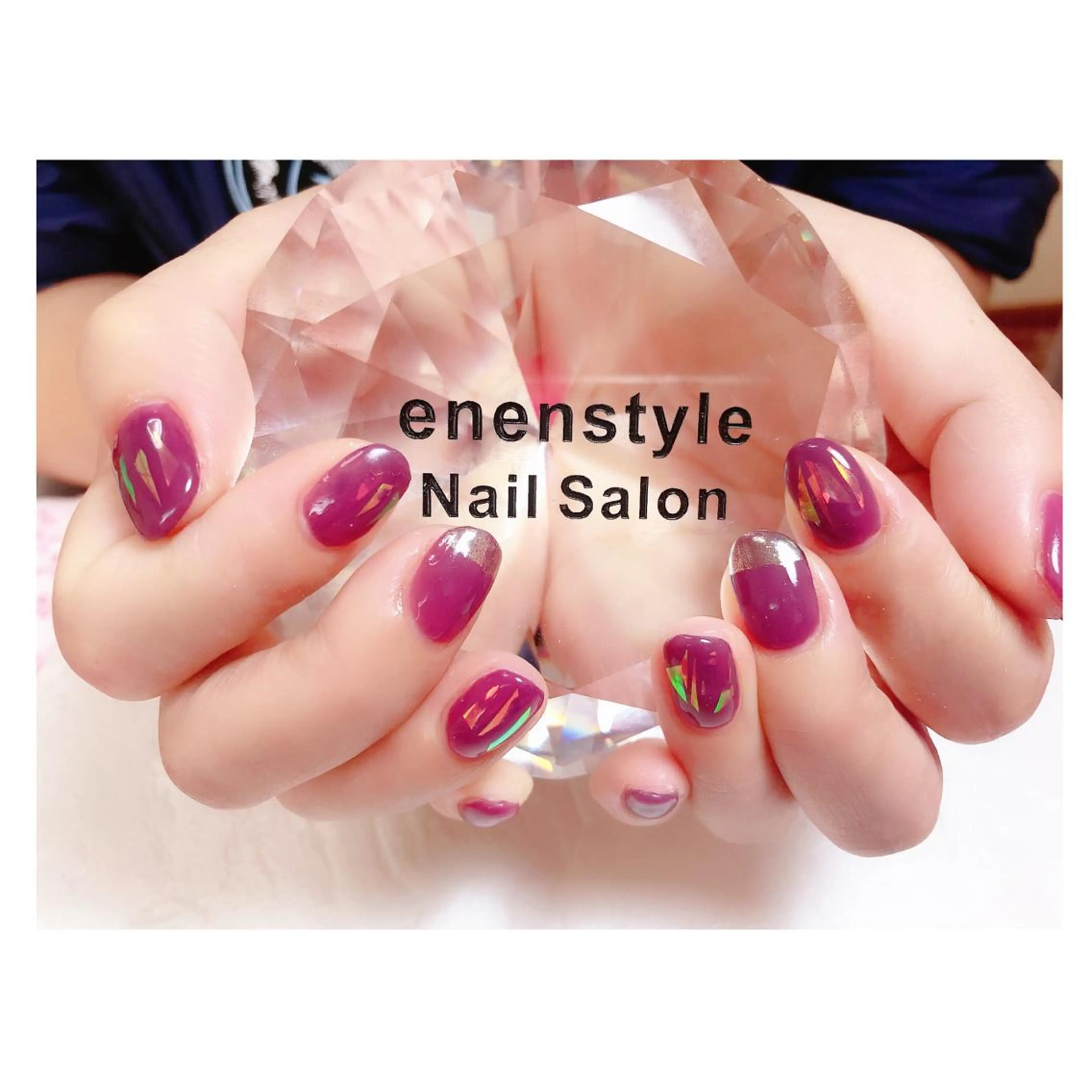 ショート ネイル ジェルネイル ミラーネイル ニュアンスネイル オフィスネイル シンプルネイル ハンドネイル 👑enen style👑のネイルデザイン