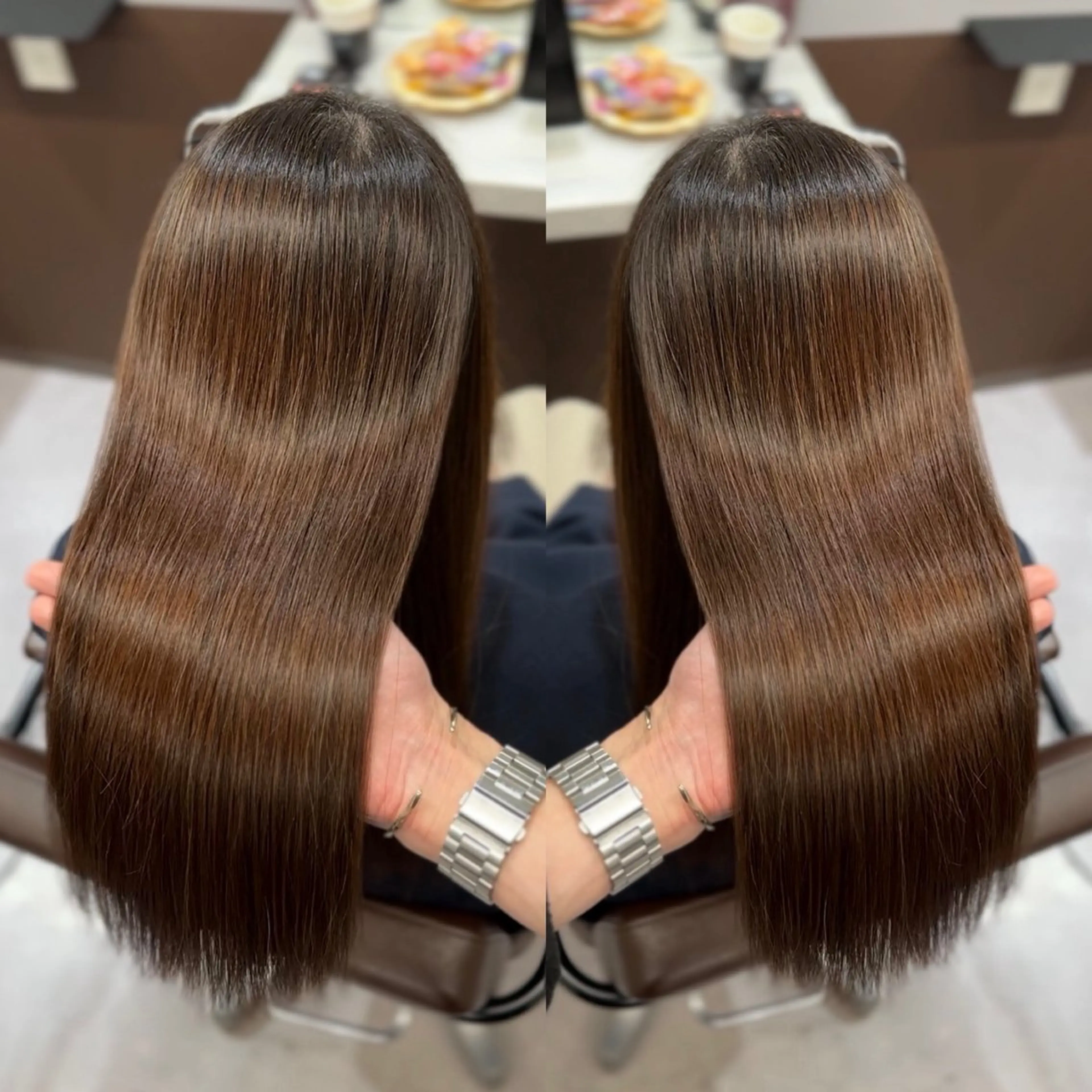 セミロング 縮毛矯正 【Coby代表】 美髪特化♡ RYOのヘアスタイル