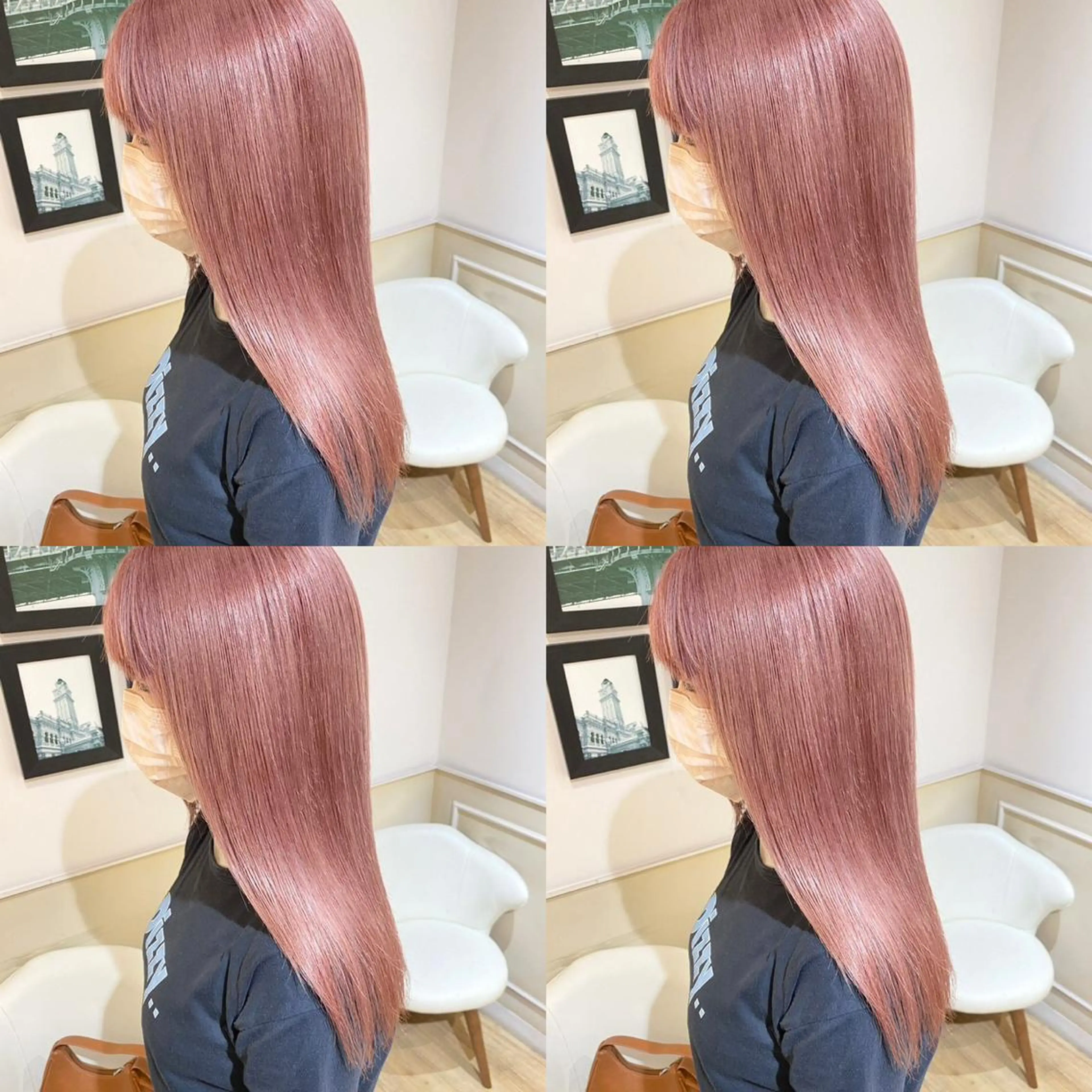 カラー レイヤーカット/ 縮毛矯正🇰🇷早坂のヘアスタイル