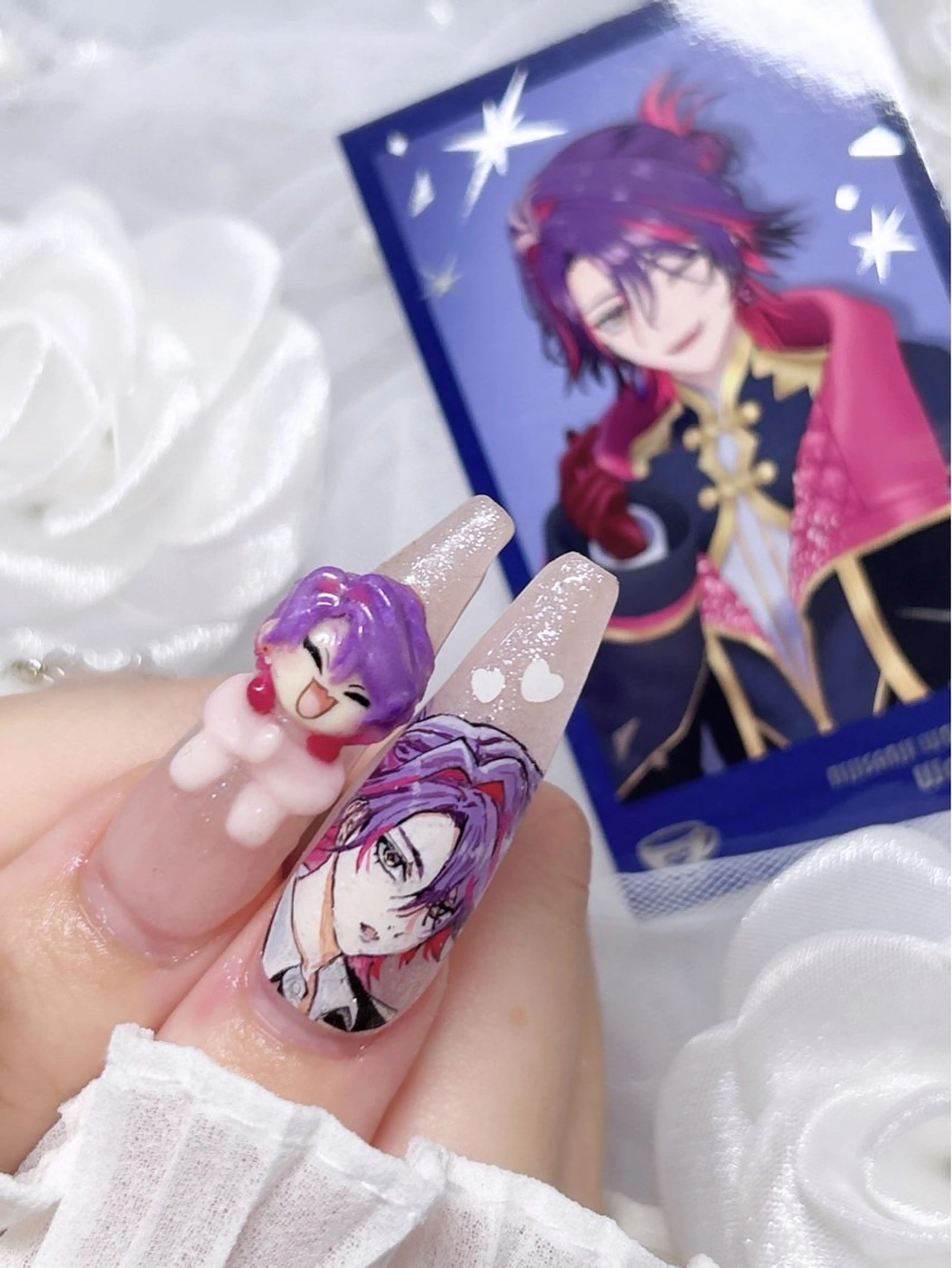 ネイル ハンドネイル ️🫧みつき/ 渋谷/痛ネイル️🫧のネイルデザイン