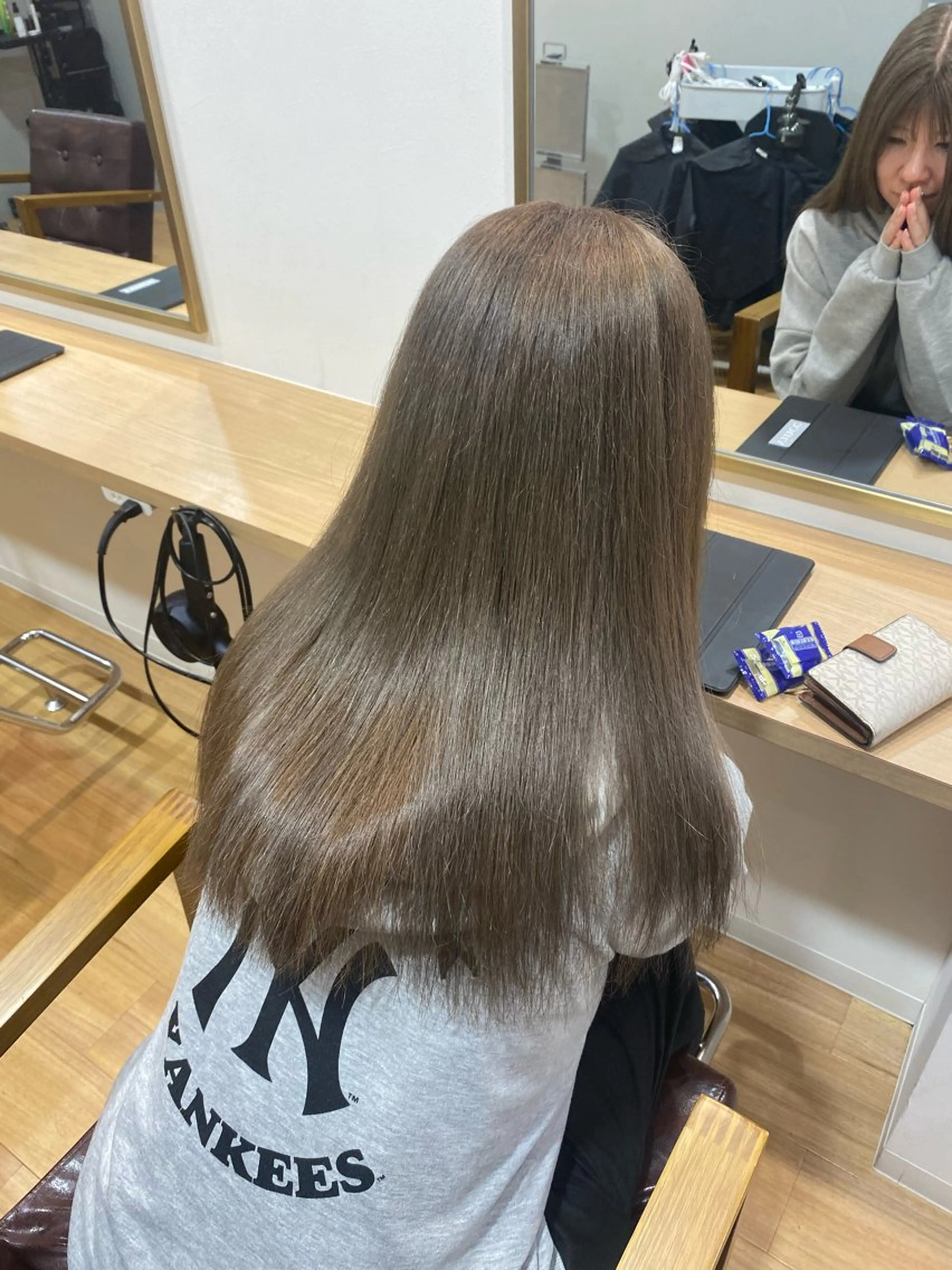 ロング カラー akane/ 縮毛矯正/暖色のヘアスタイル