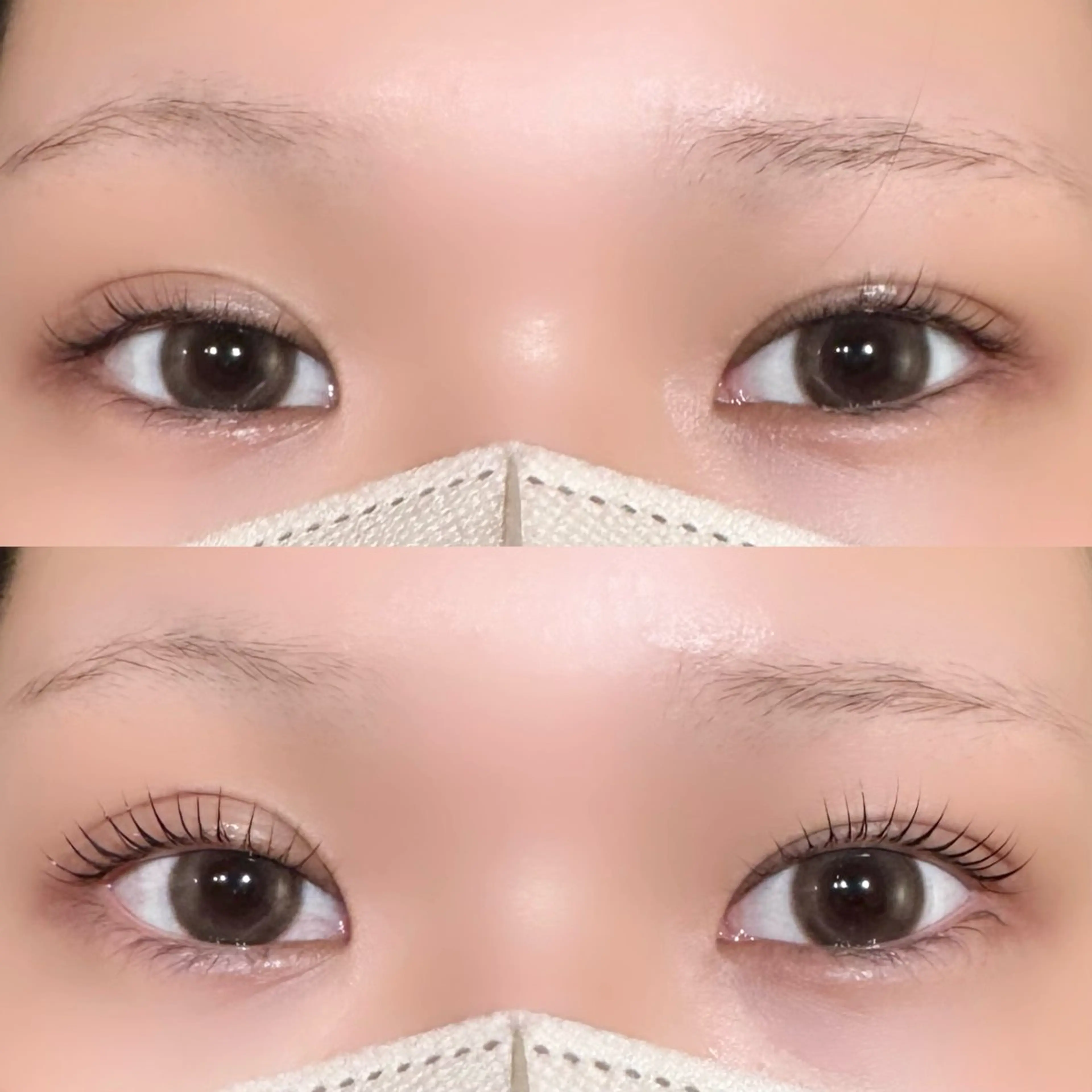 マツエク・マツパ 一重×まつ毛パーマ a oのマツエク・マツパデザイン