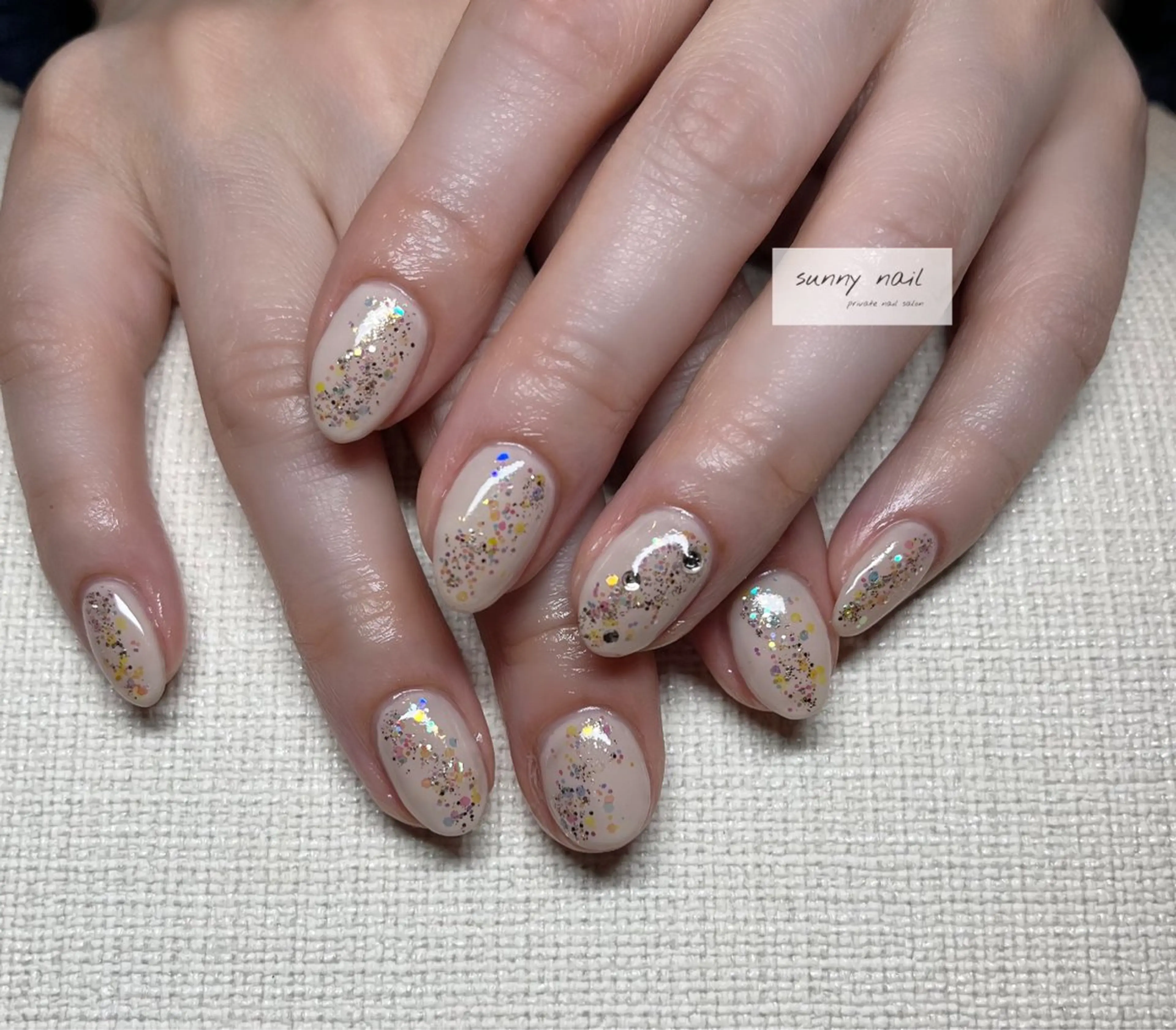 ネイル ラメ(グリッター) sunny nailのネイルデザイン