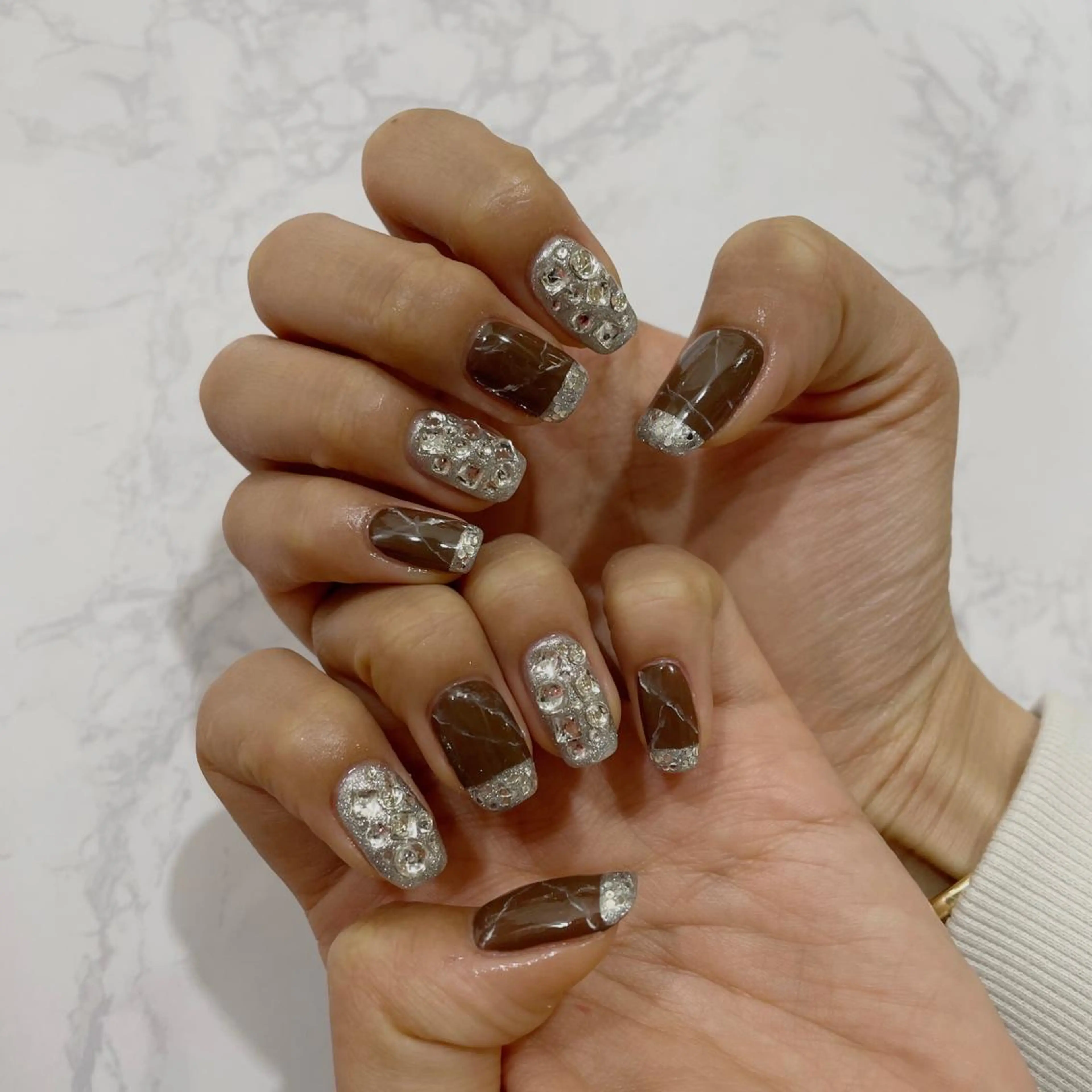 ネイル ハンドネイル 新井 ひなののネイルデザイン