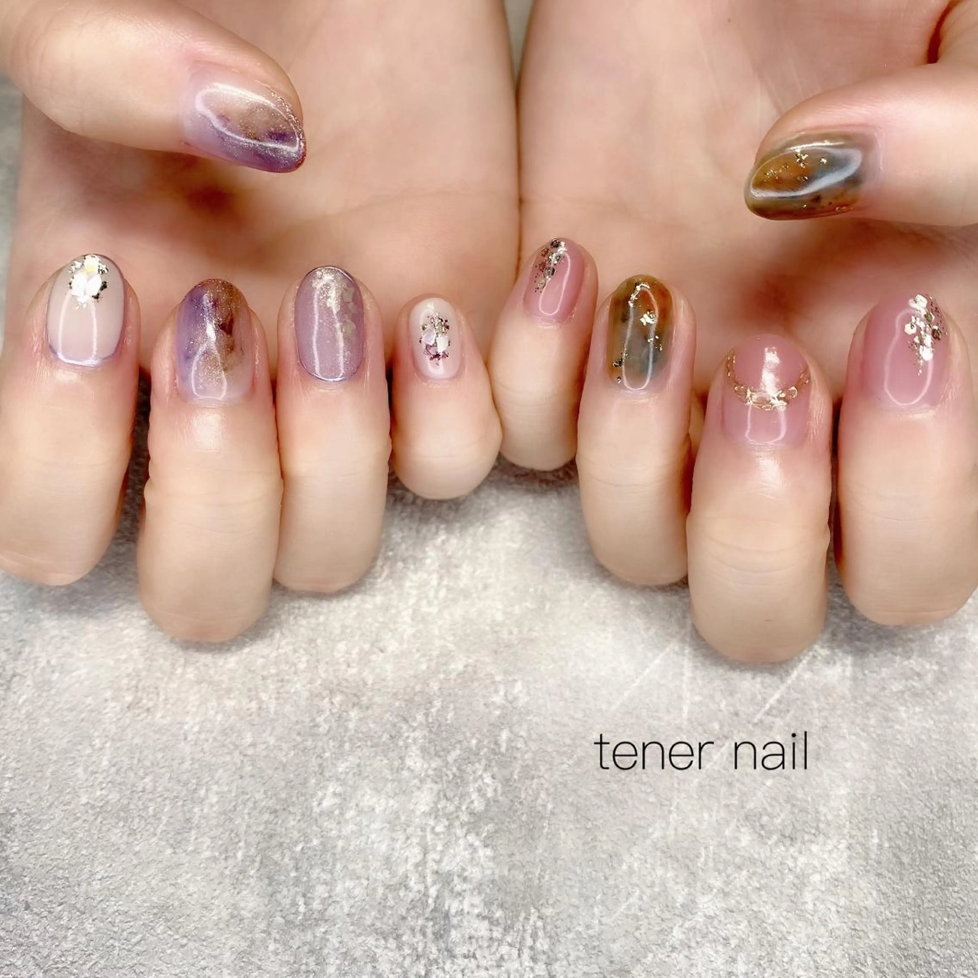 ネイル ニュアンスネイル テネルネイル tener nailのネイルデザイン
